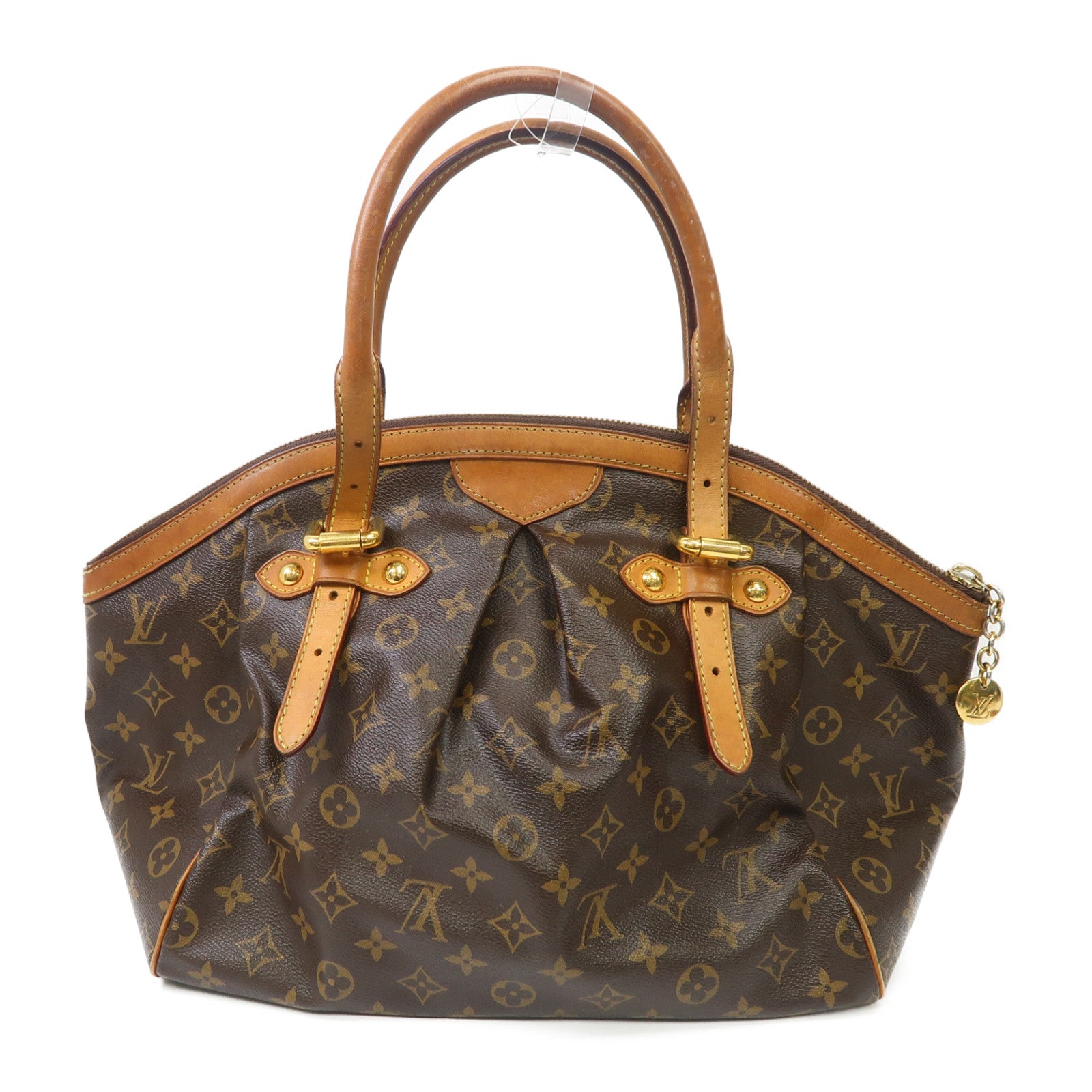 LOUIS VUITTON 【激減優惠】Monogram Tivoli GM金扣手挽袋啡色