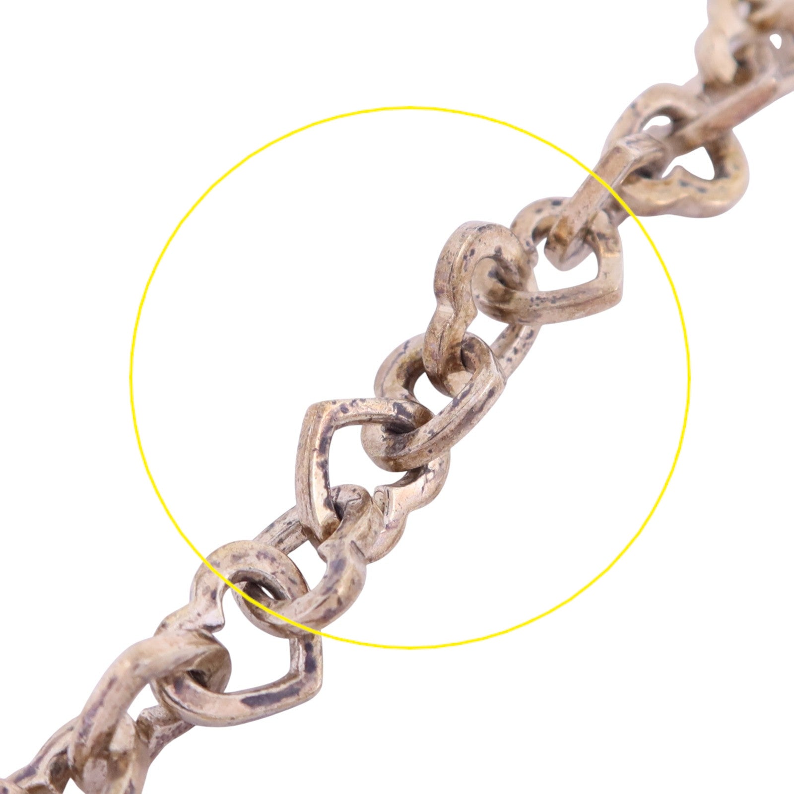 TIFFANY＆CO 925純銀Heart Link Necklace銀扣項鏈