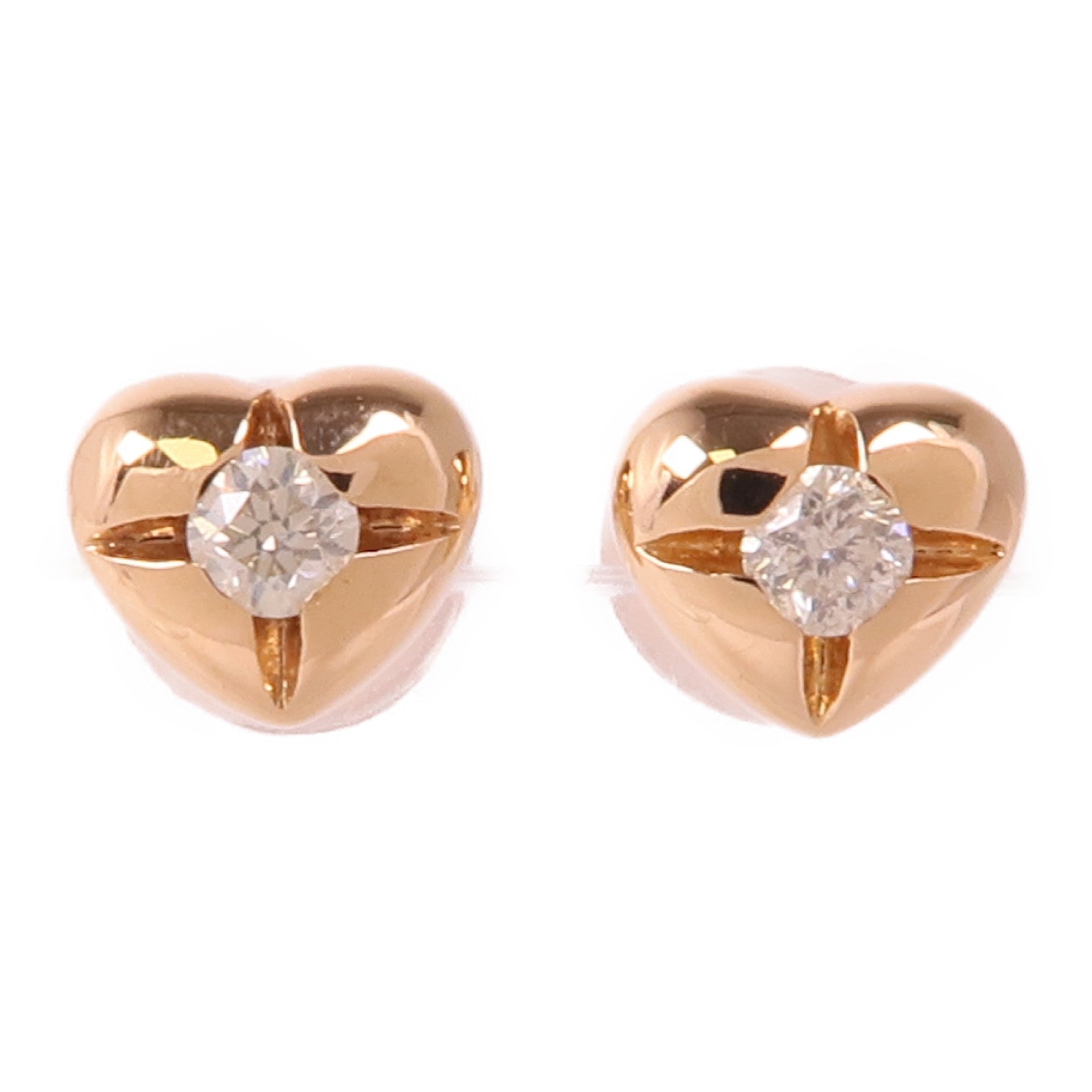 JEWELRY 18K玫瑰金Diamond Earrings鑽石耳環