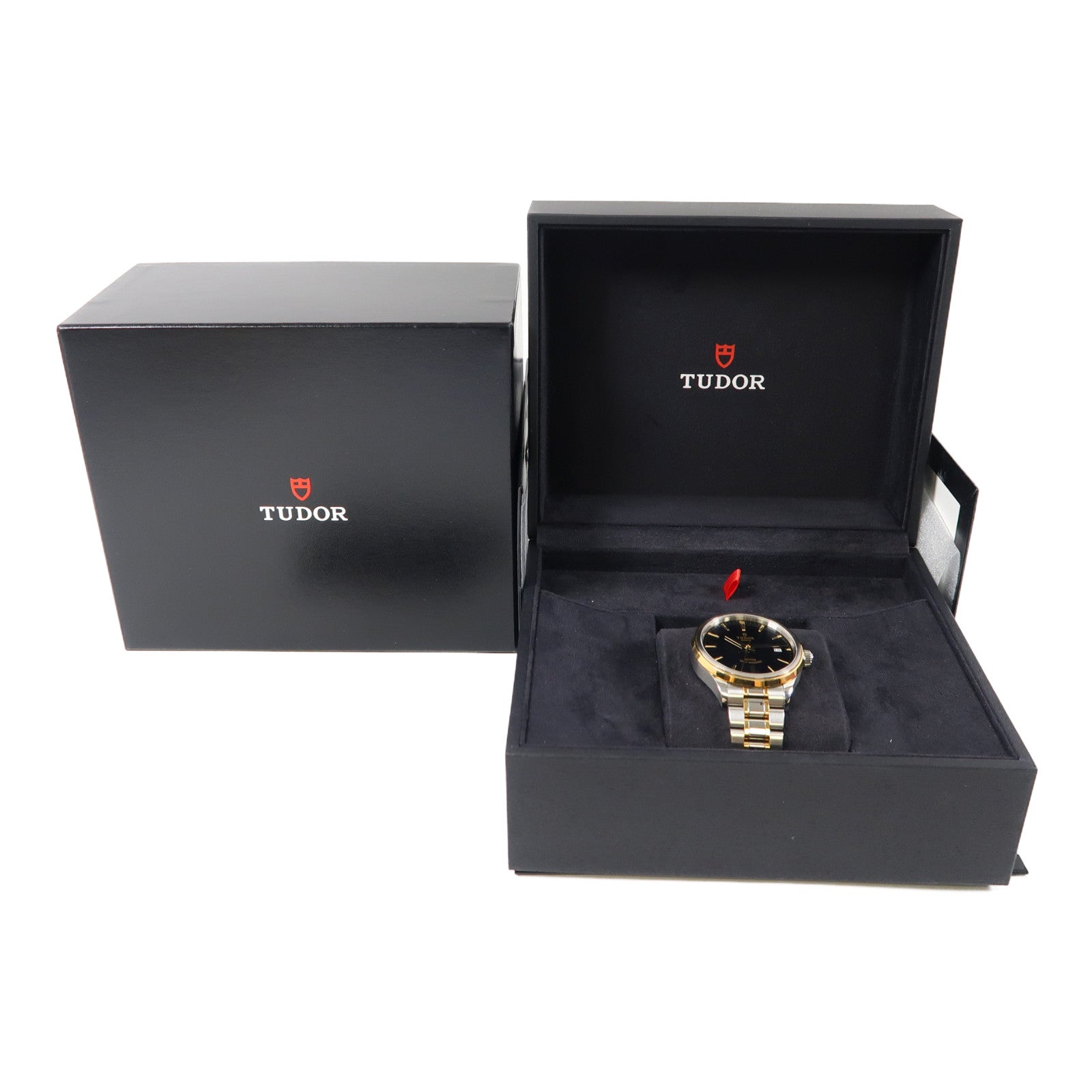 TUDOR Style不鏽鋼手錶自動機芯黑色