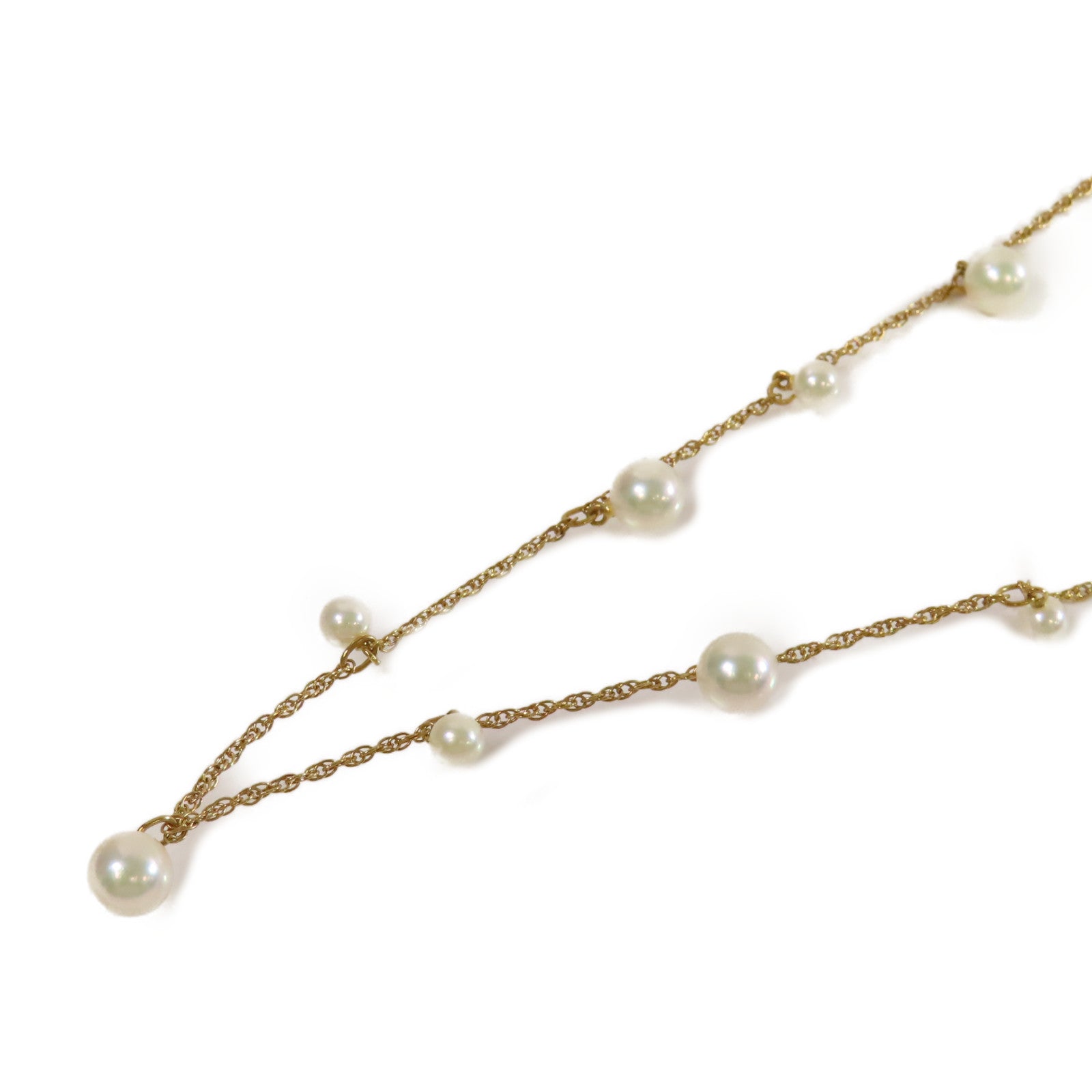 MIKIMOTO 18K黃金/珍珠Pearl Necklace項鏈