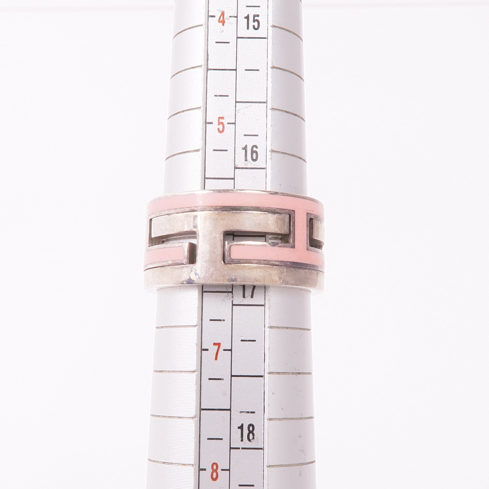 HERMES 925純銀Move H Ring戒指Hermes#52/US#6
