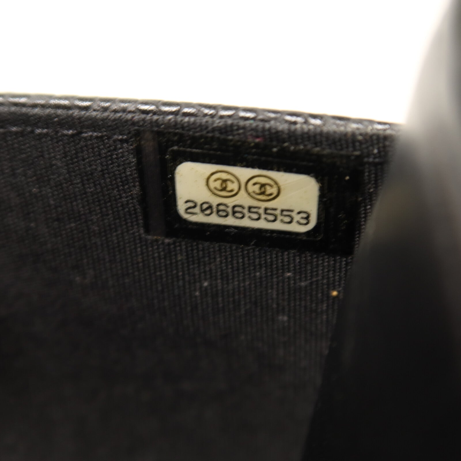CHANEL 牛皮皮革Timeless CC Wallet On Chain銀扣鏈帶肩背袋