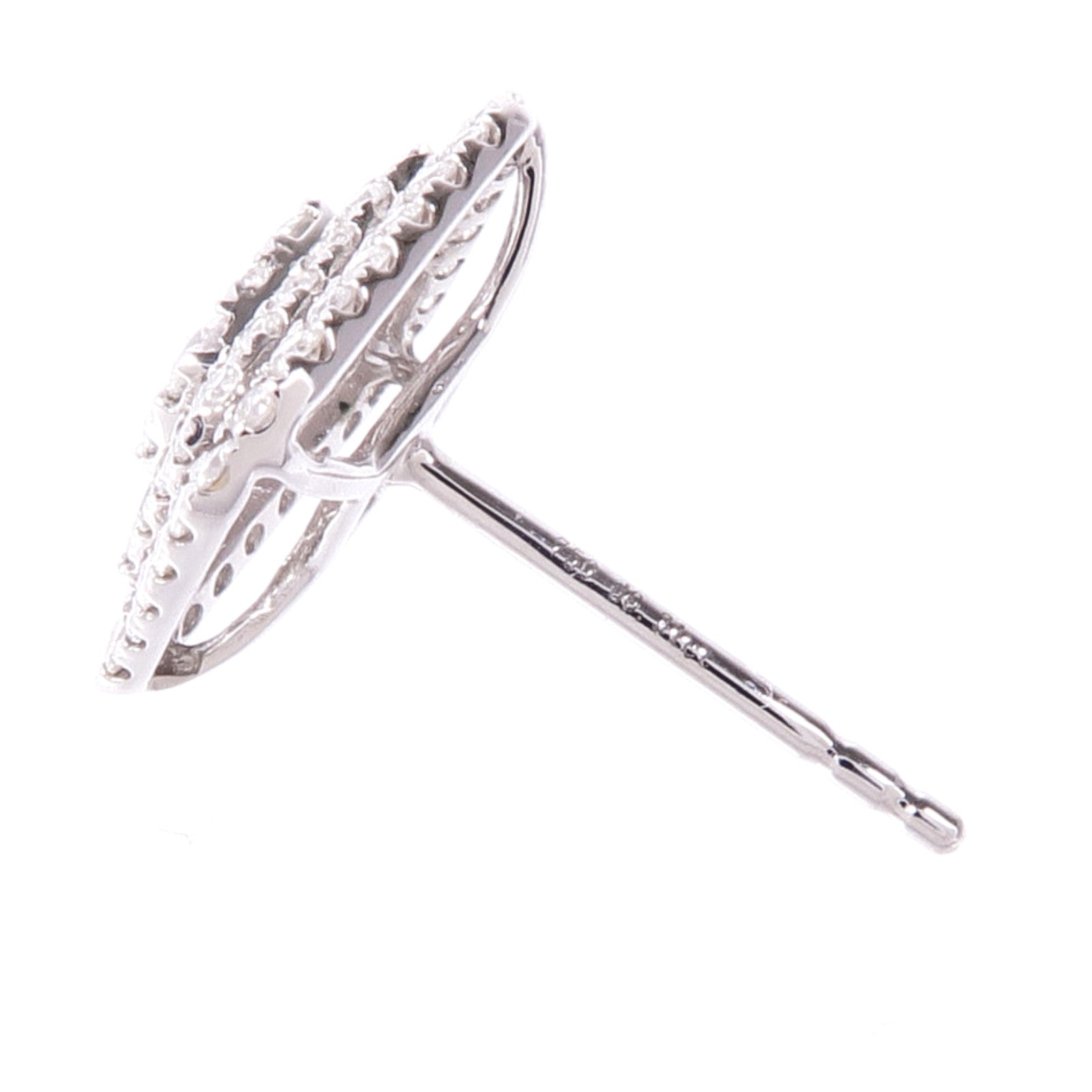 JEWELRY 18K白金Diamond Earrings鑽石耳環