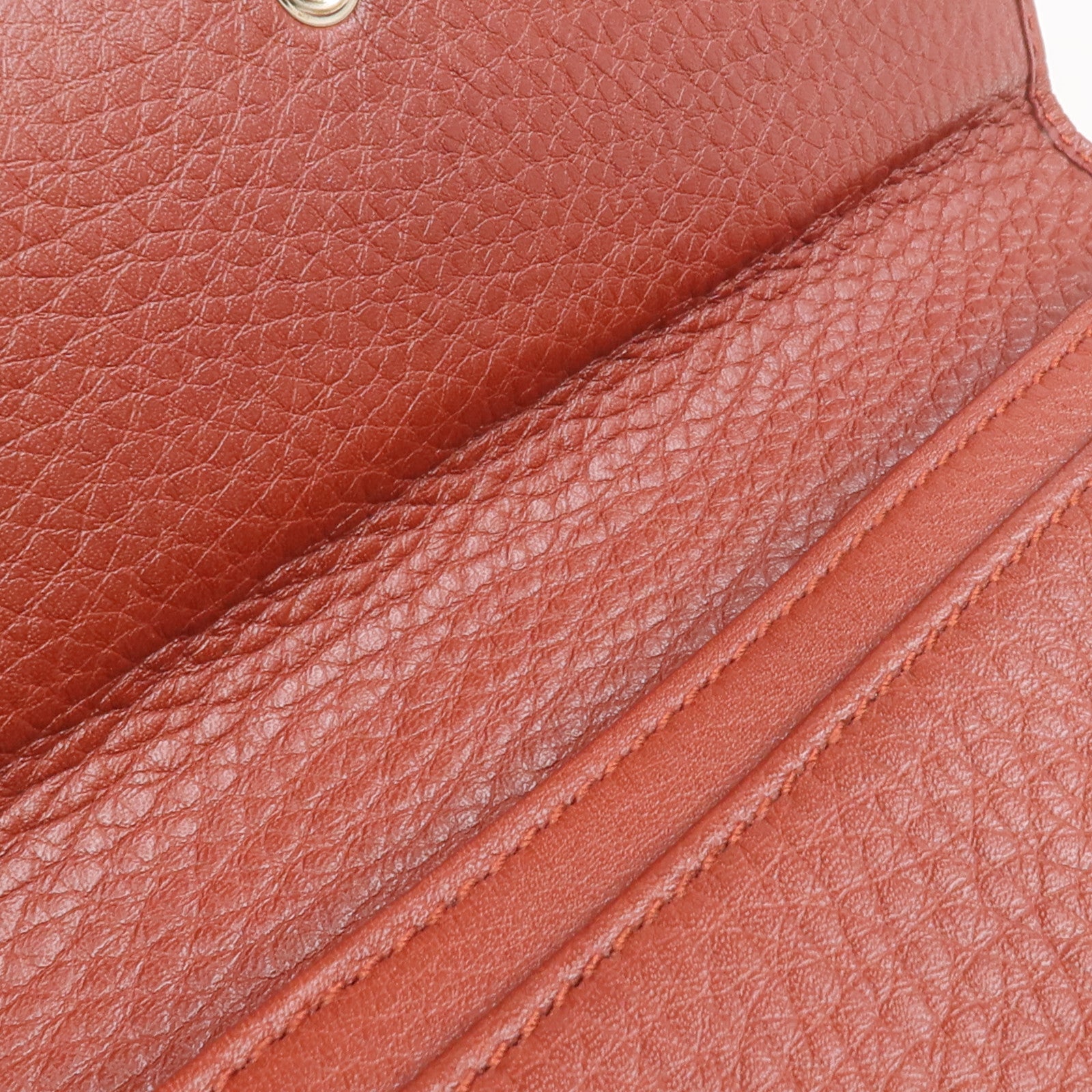 GUCCI 牛皮皮革Long Wallet金扣長錢包