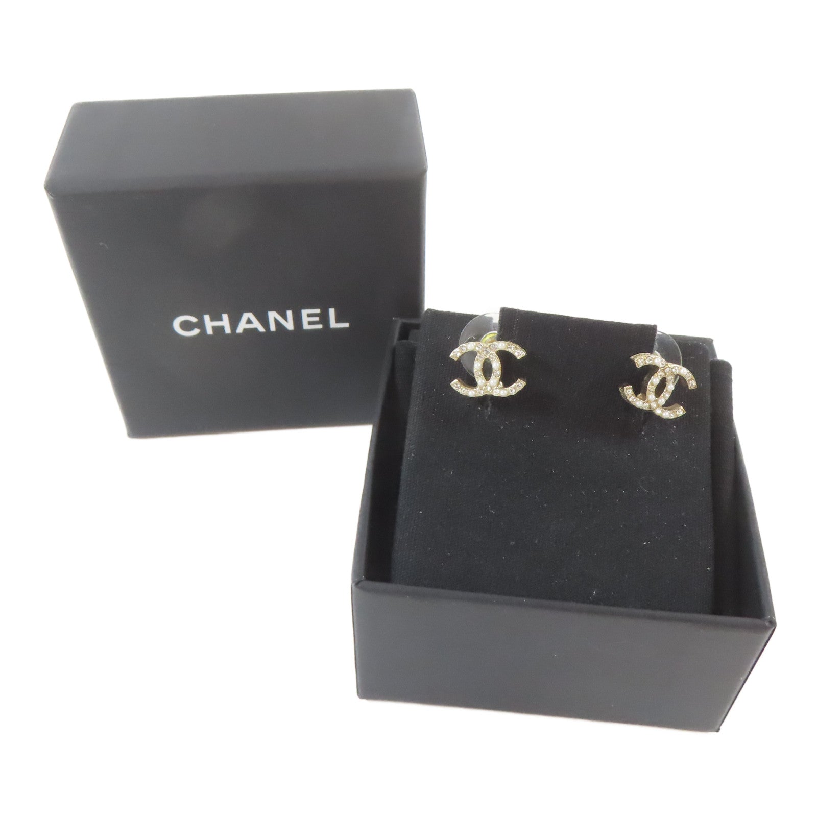 CHANEL 金屬Earrings耳環金色
