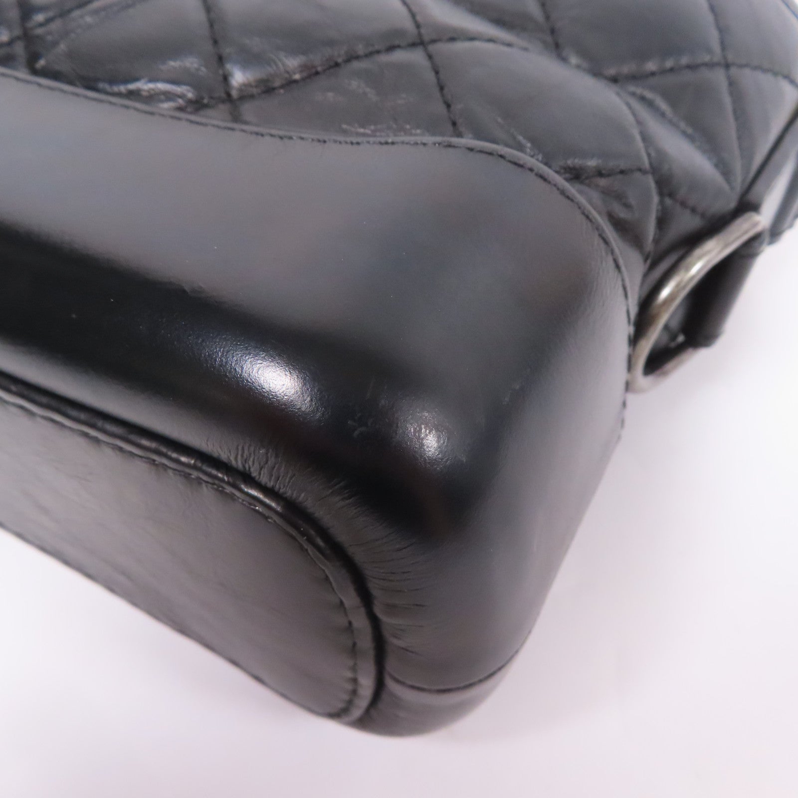 CHANEL 牛皮皮革Gabrielle鏈帶肩背袋