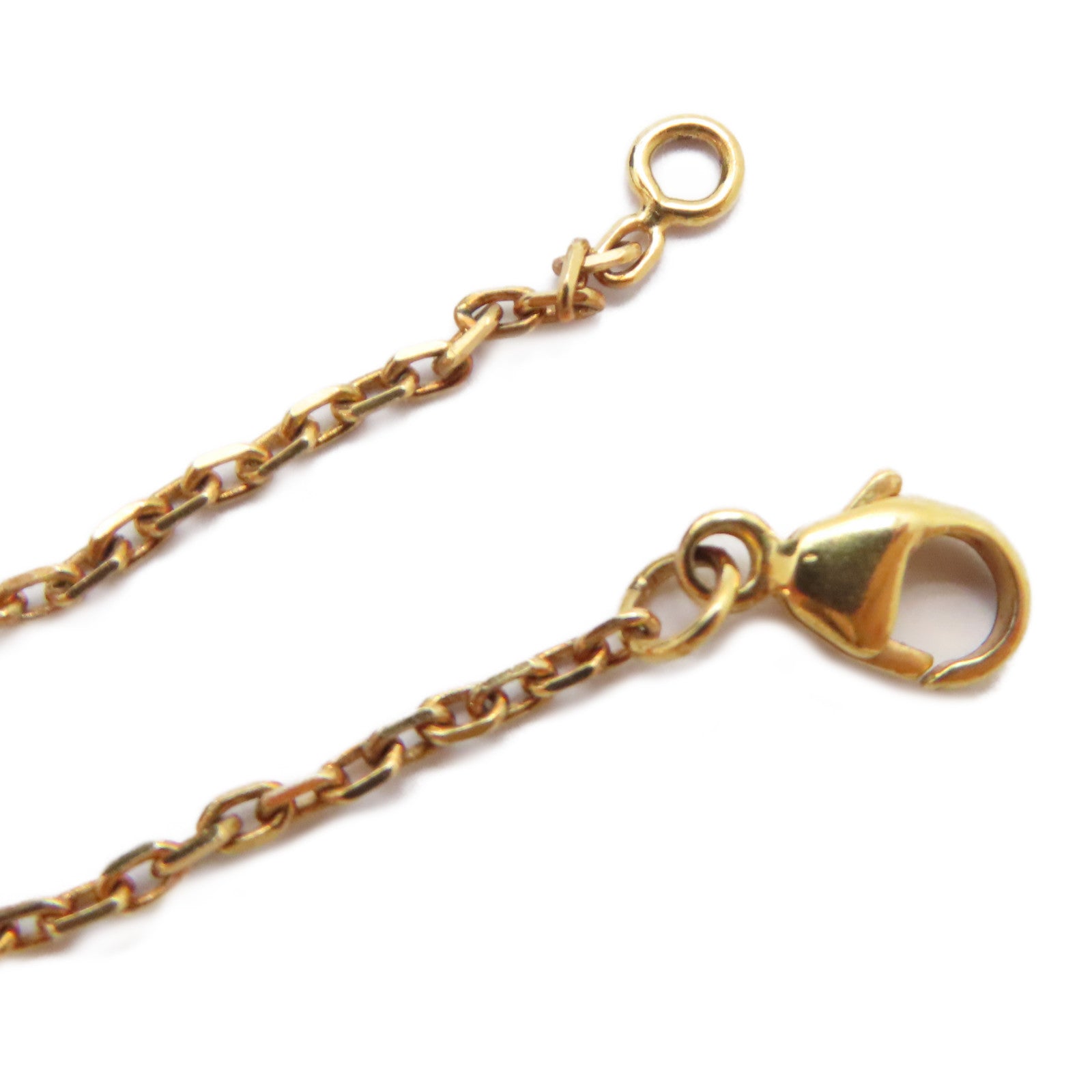 HERMES 金屬Mini Pop H Necklace項鍊汽泡綠色/金色
