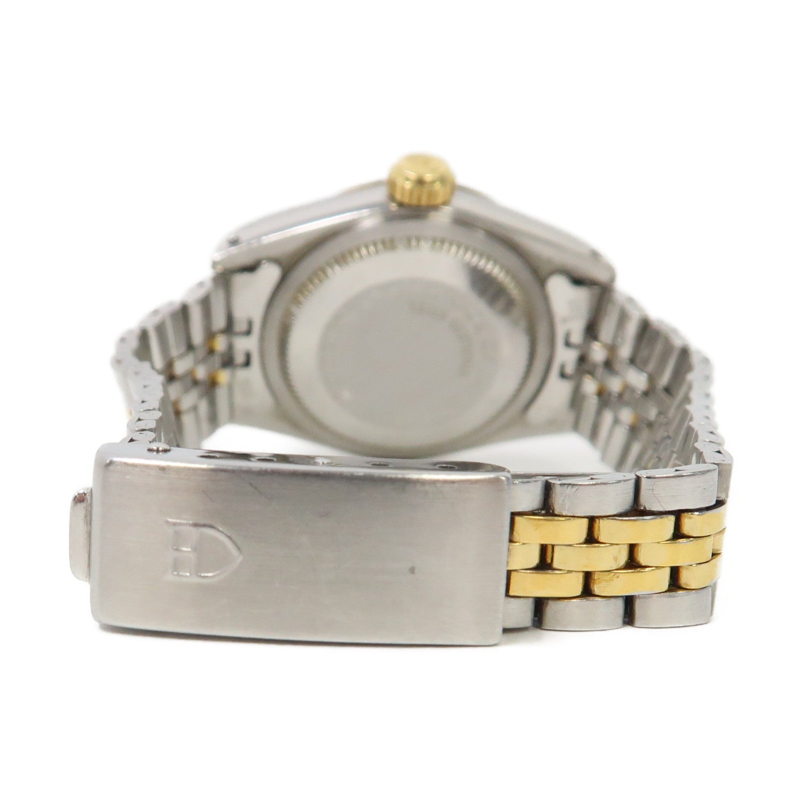 TUDOR Princess Date 18K黃金/不鏽鋼手錶自動機芯金色