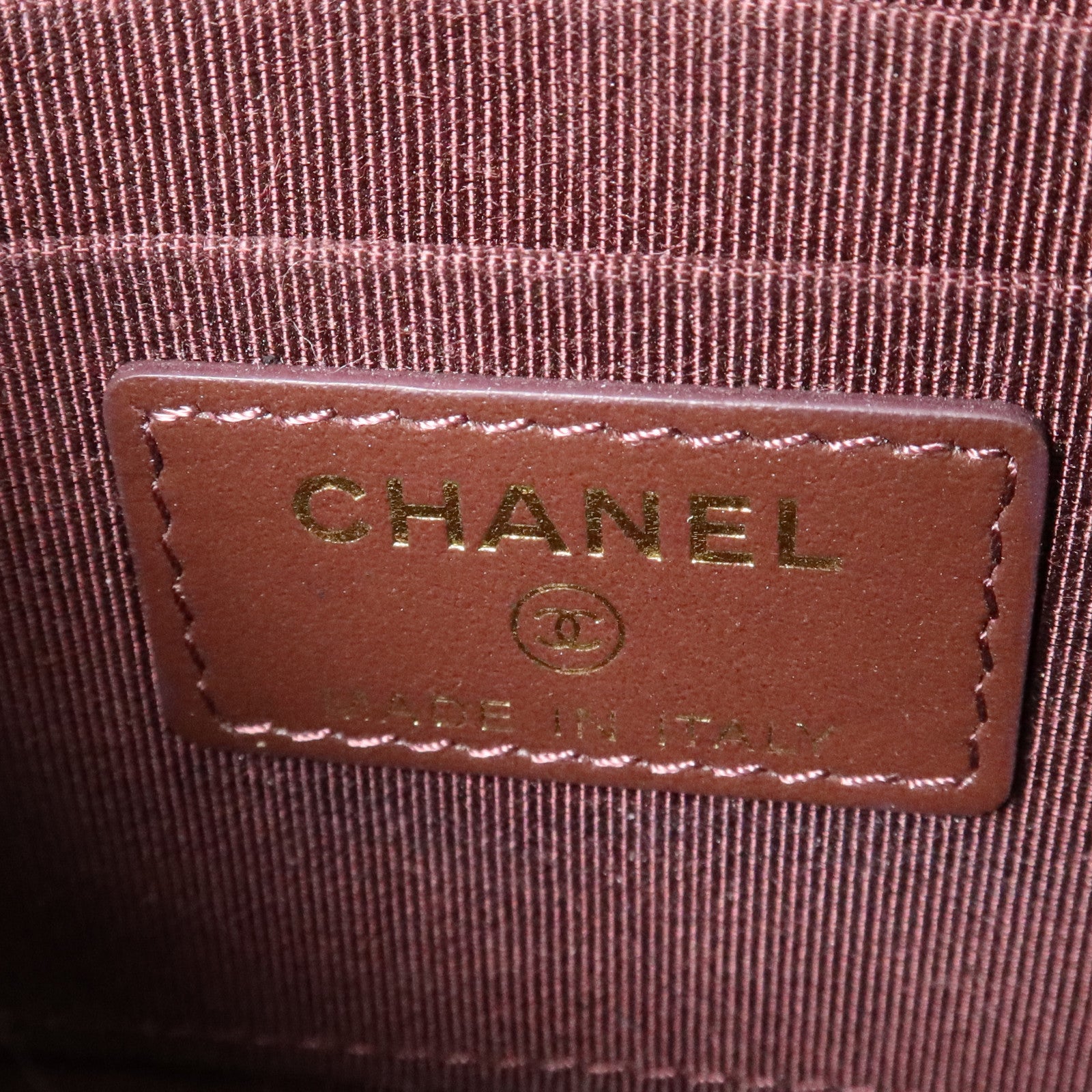 CHANEL 牛皮皮革2.55 Reissue Phone Holder With Chain金扣鏈帶肩背袋