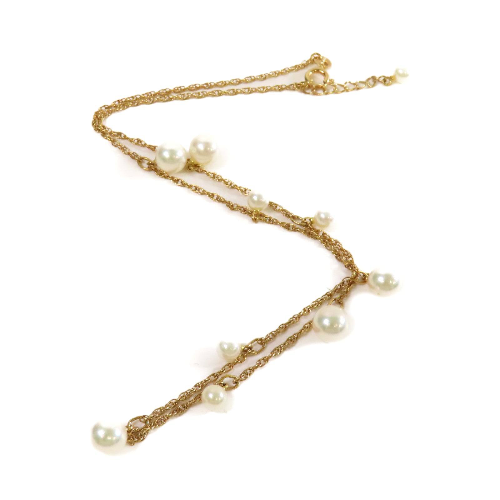MIKIMOTO 18K黃金/珍珠Pearl Necklace項鏈