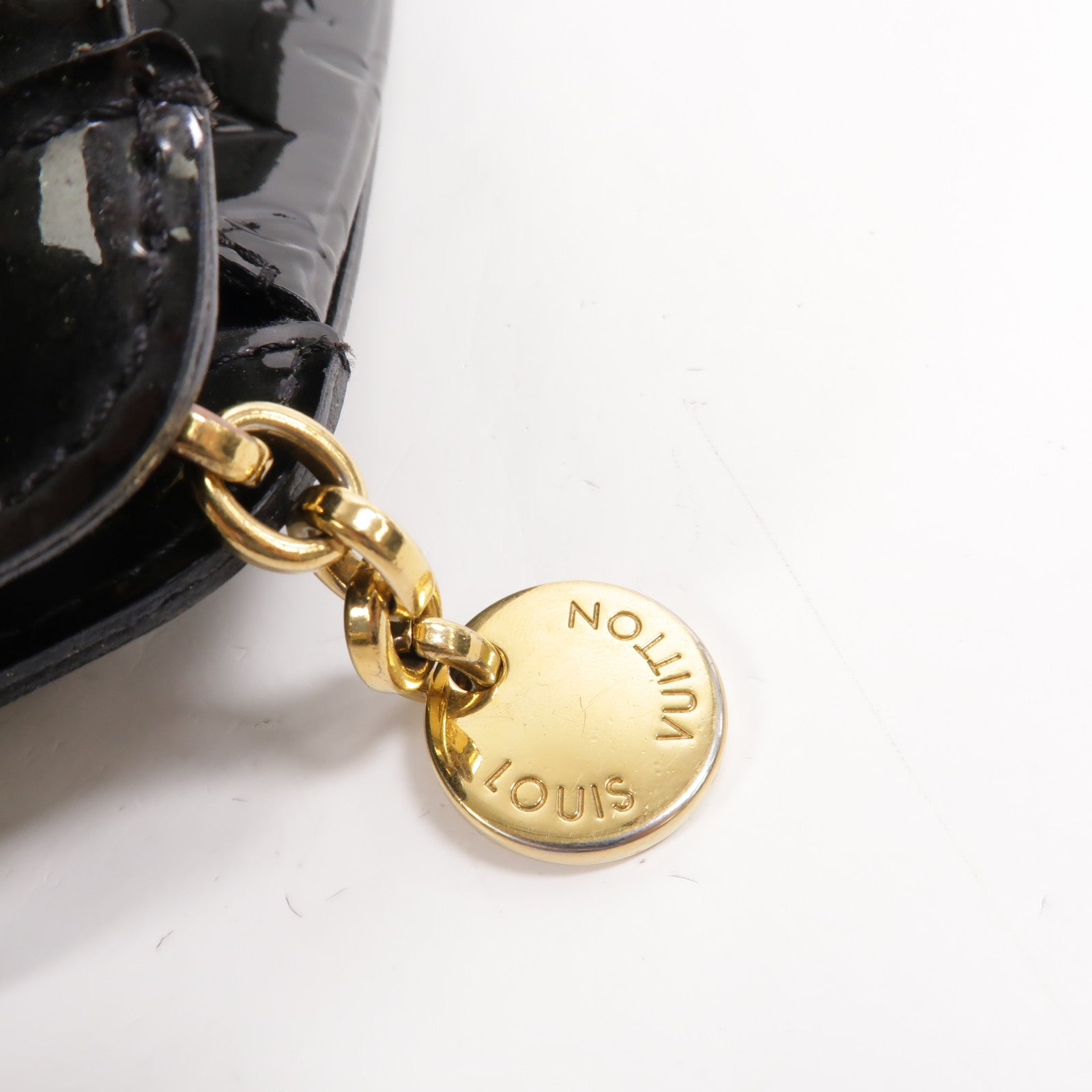 LOUIS VUITTON Vernis Brea MM金扣手挽肩背兩用袋