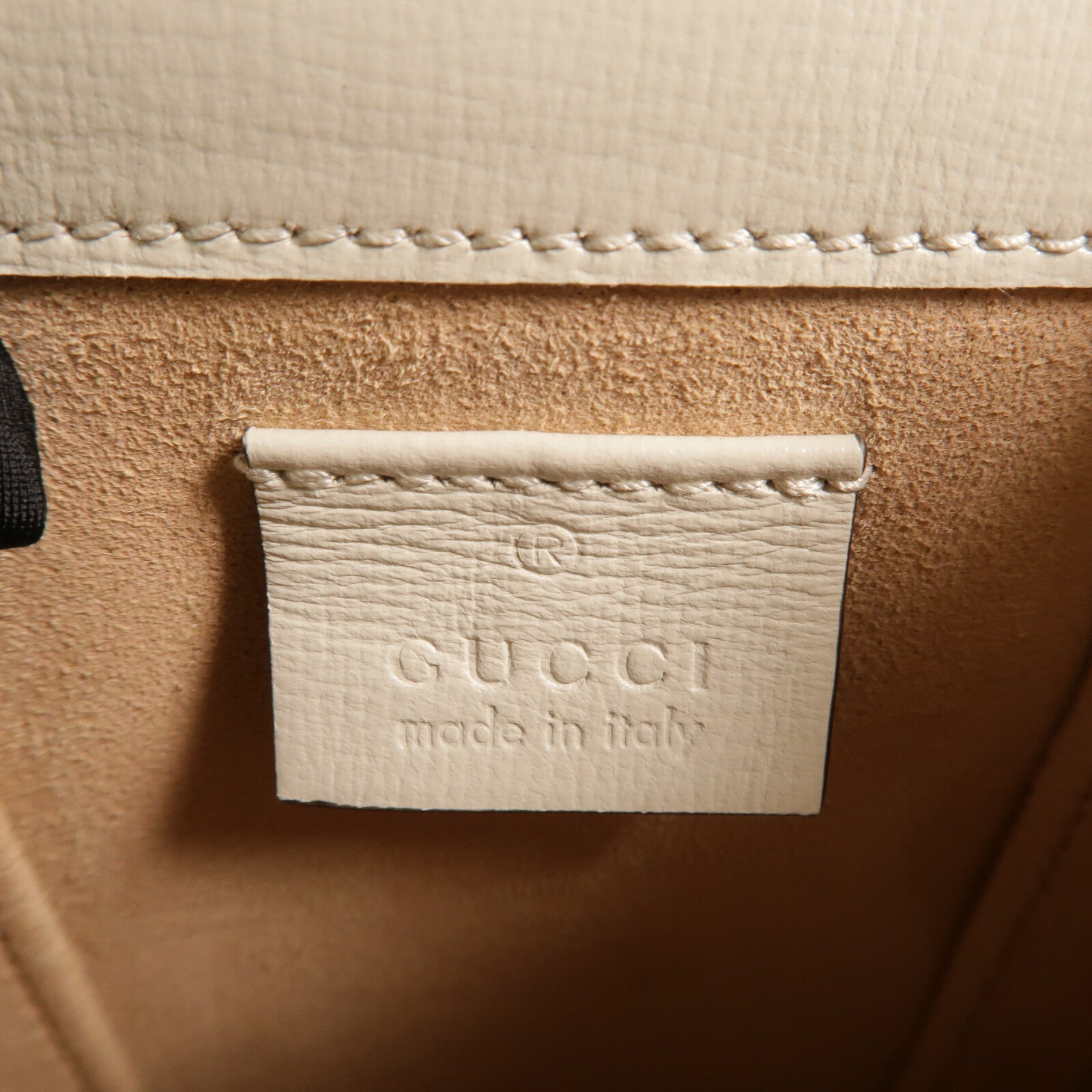 GUCCI 塗層帆布1955 Horsebit肩背袋