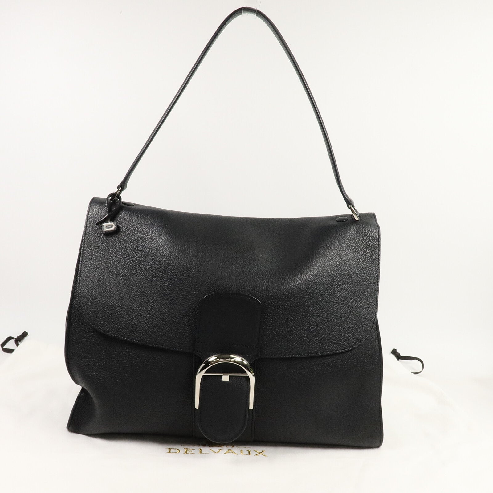 Delvaux 牛皮皮革Brillant Tempo肩背袋