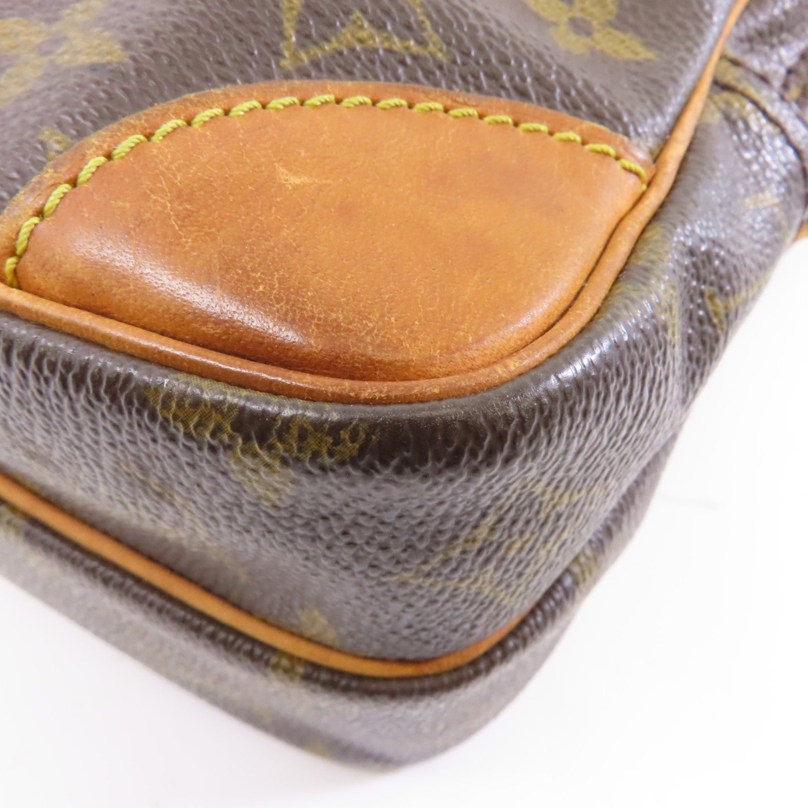 LOUIS VUITTON Monogram Amazon金扣肩背袋啡色