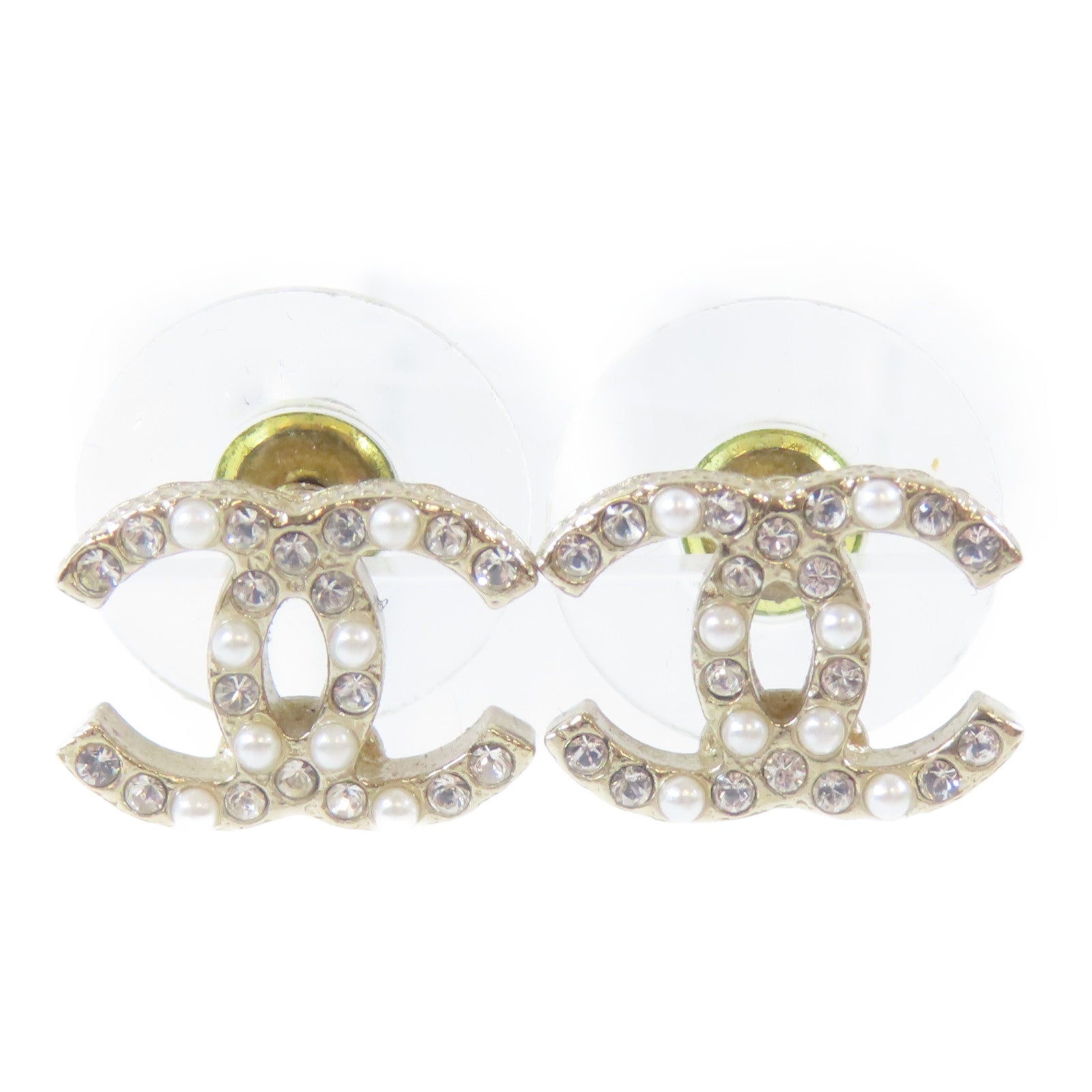 CHANEL 金屬Earrings耳環金色