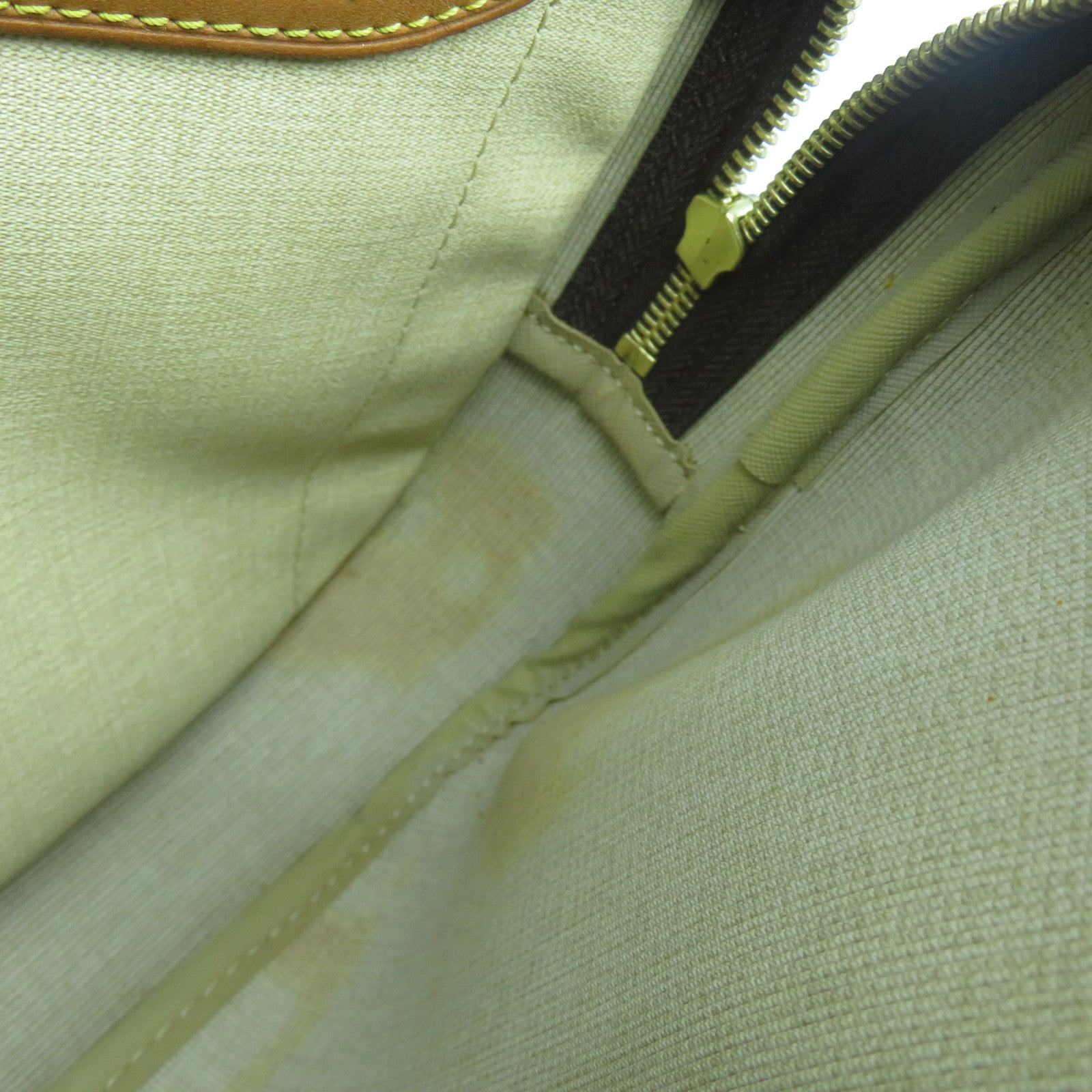 LOUIS VUITTON Monogram Reporter金扣肩背袋啡色