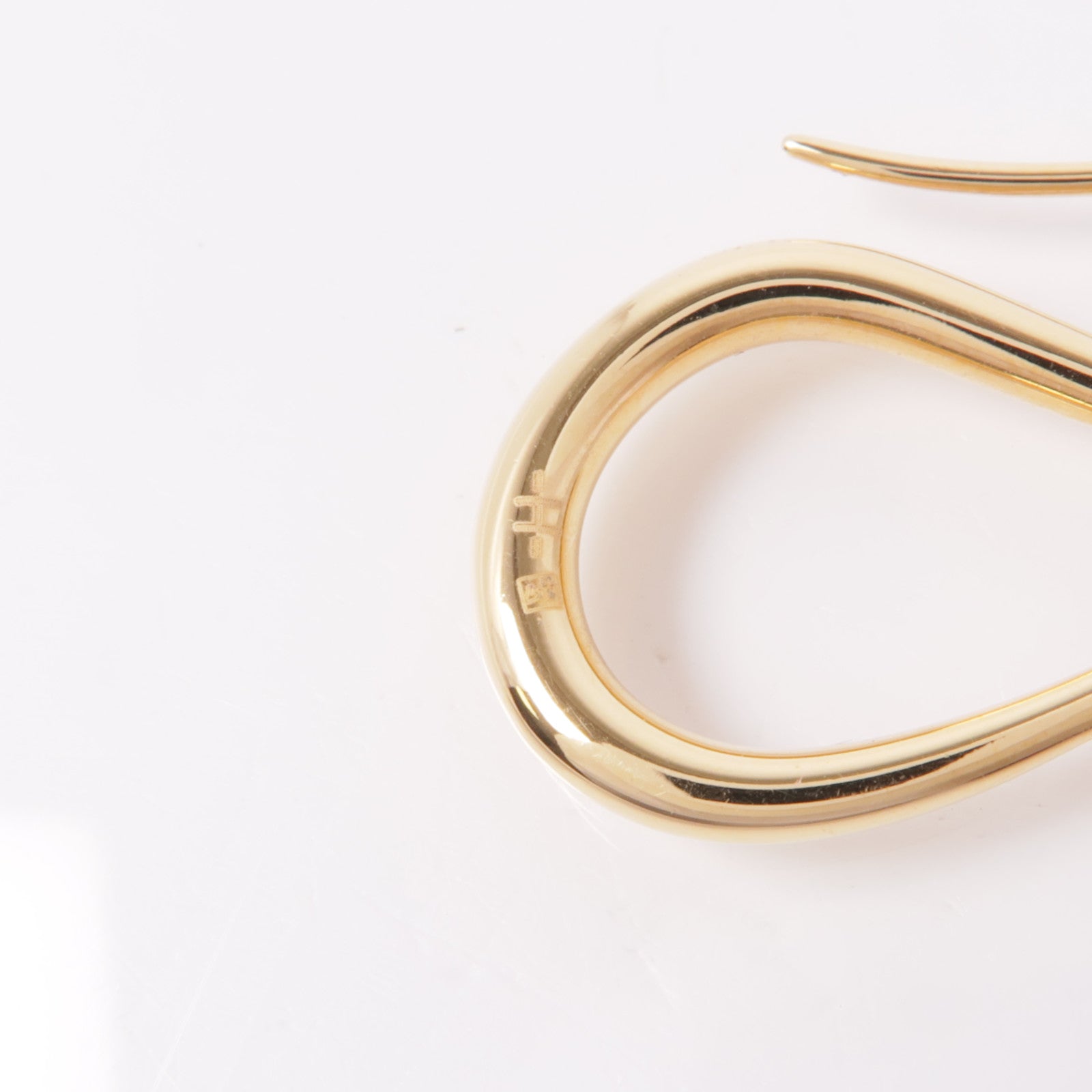 HERMES 金屬/皮革O'Maillon Earrings耳環