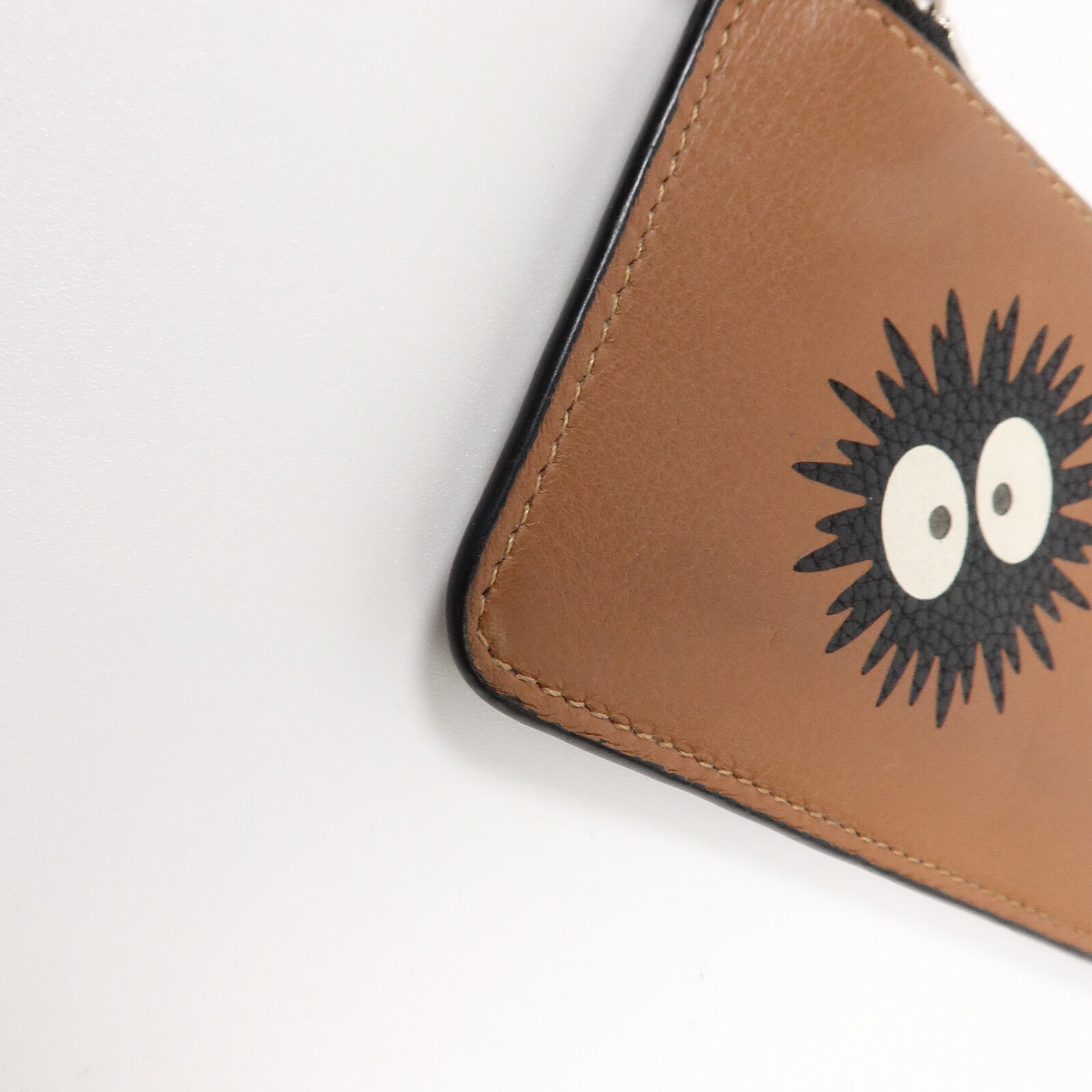 LOEWE 牛皮皮革LoeweXStudio Ghibli Spirited Card Holder卡片套