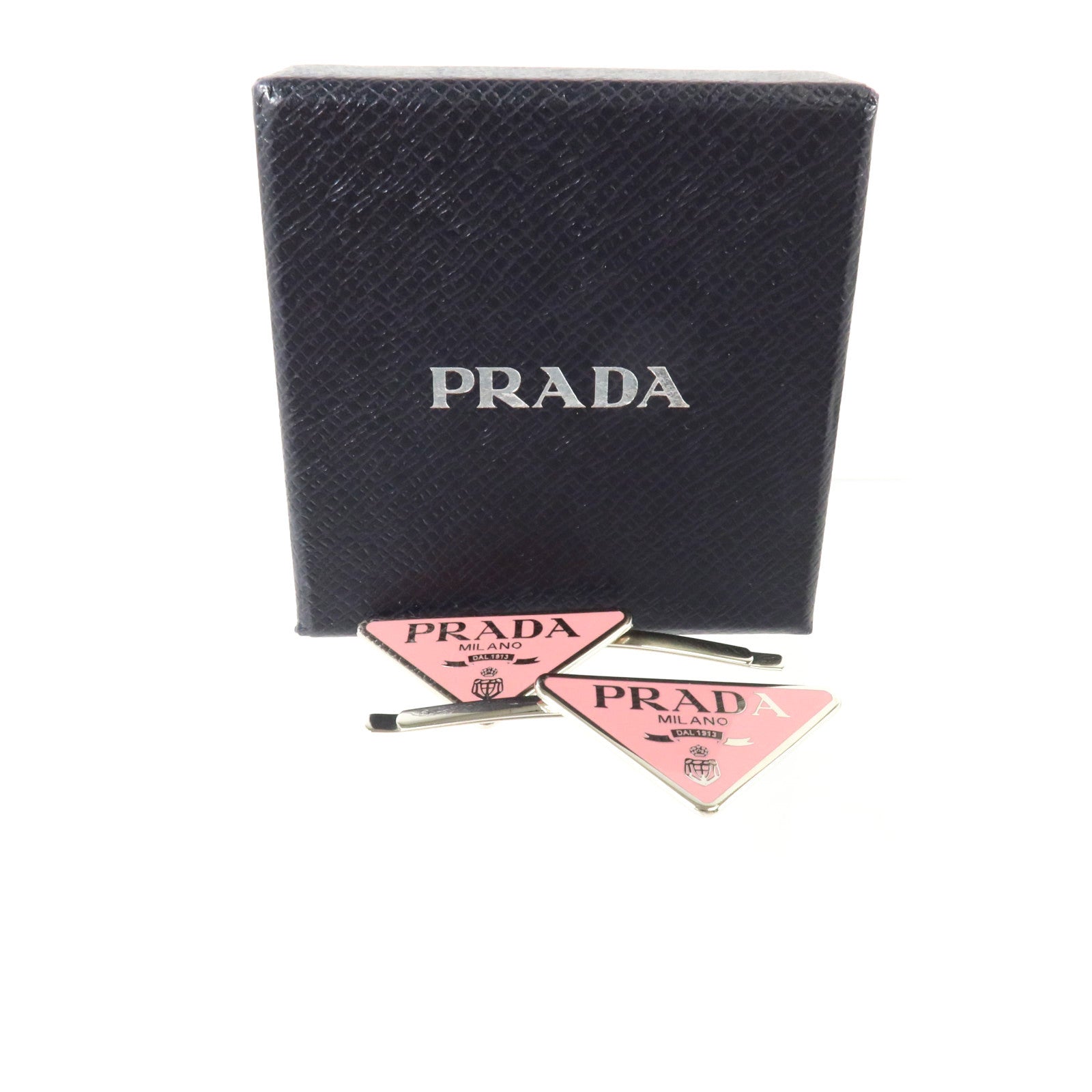 PRADA 金屬/琺瑯Hair Pin髮夾