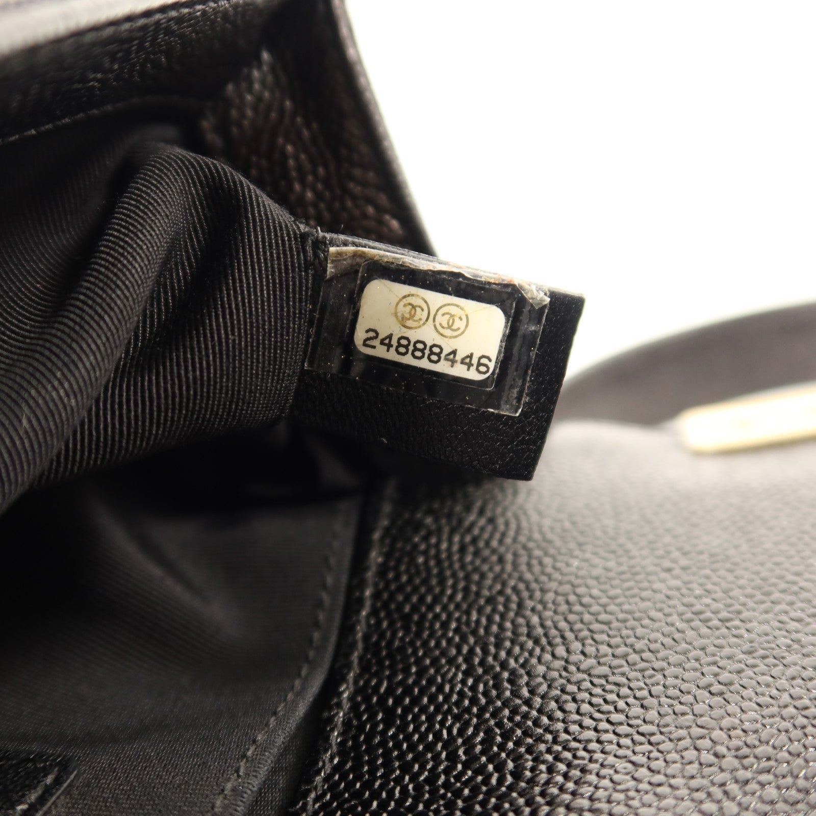 CHANEL 【激減優惠】牛皮皮革Boy 20金扣鏈帶肩背袋