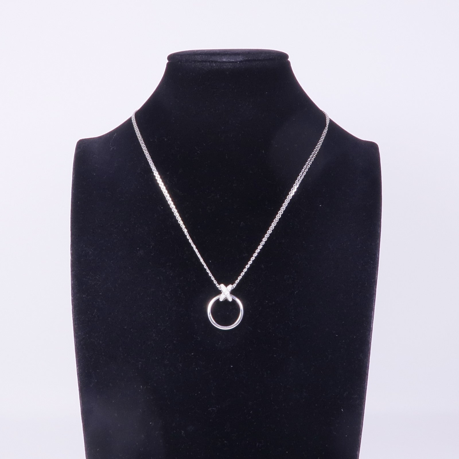 Chaumet 18K白金Diamond Necklace鑽石項鍊