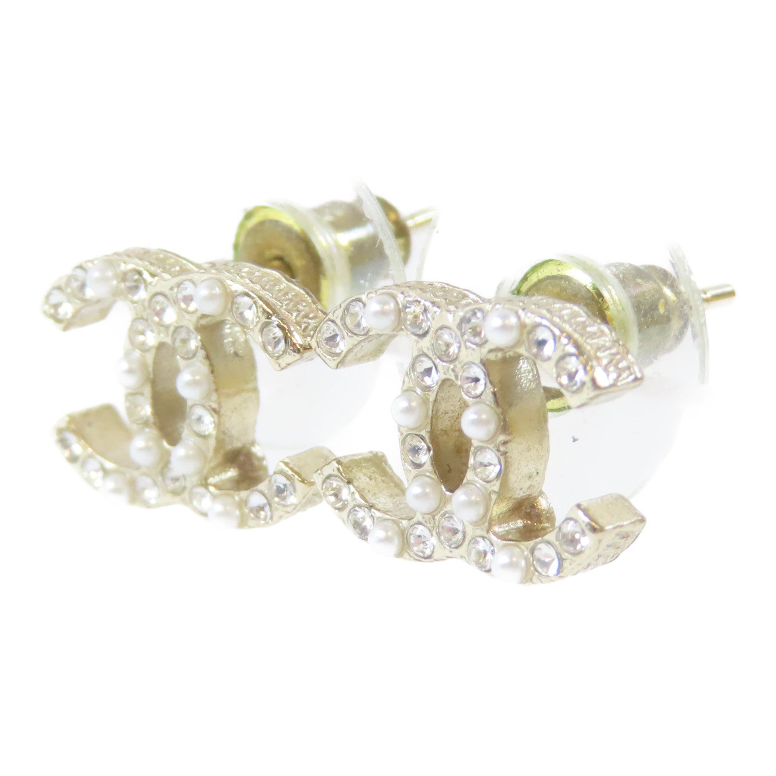 CHANEL 金屬Earrings耳環金色