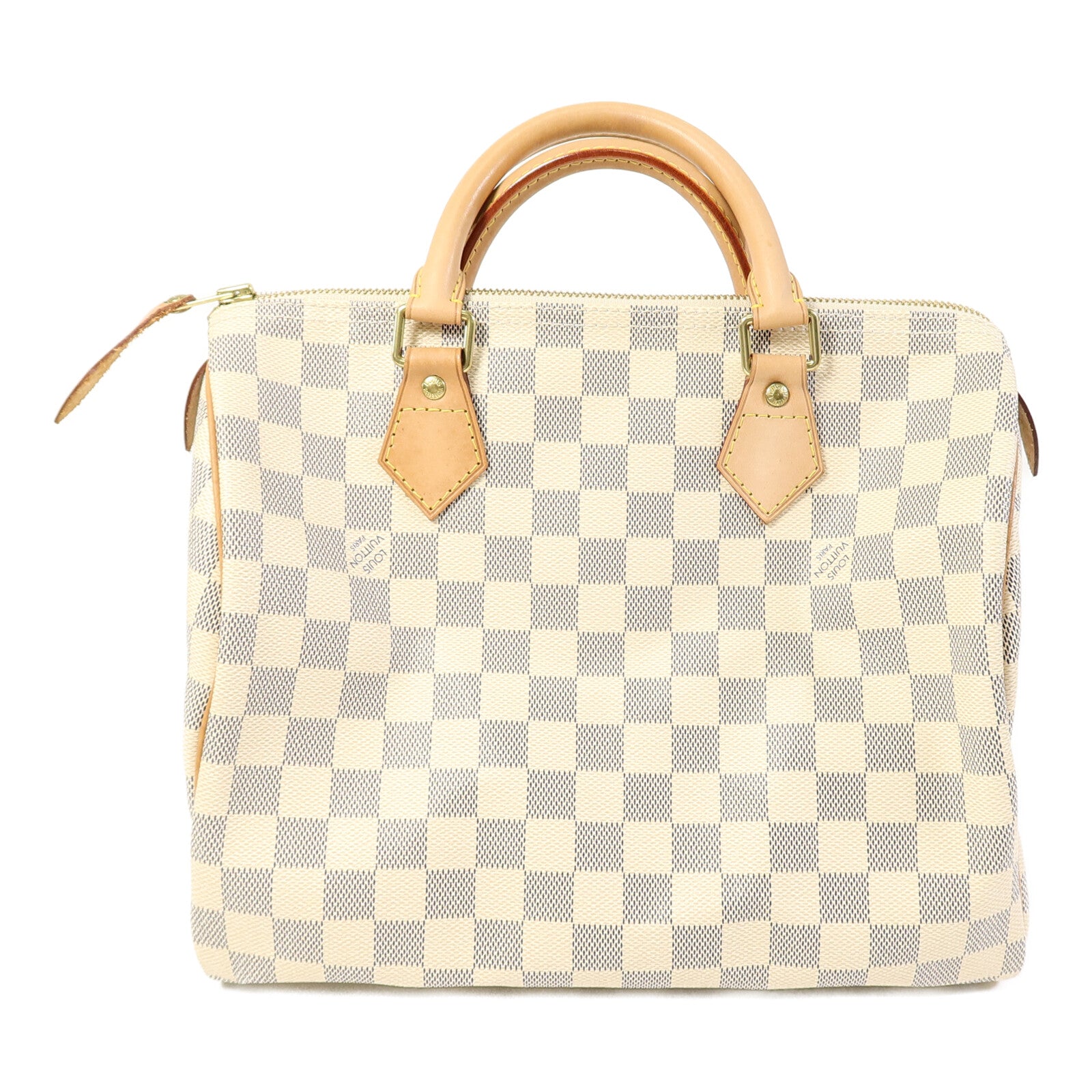 LOUIS VUITTON Damier Azur Speedy 30手挽袋