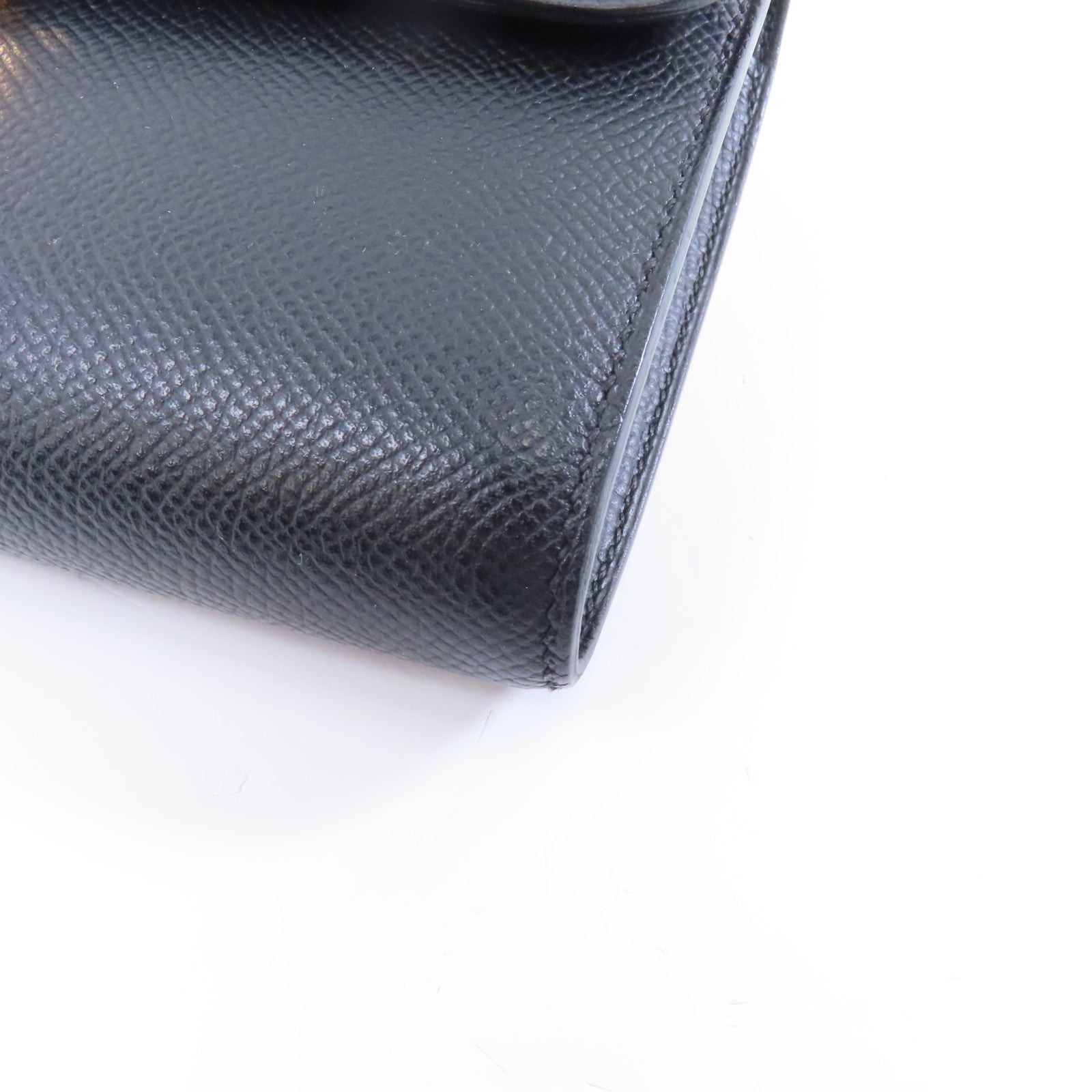 HERMES Epsom皮革Constance To Go金扣肩背袋Noir/黑色