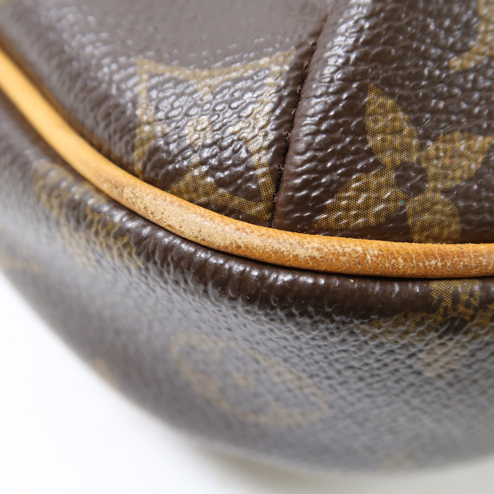 LOUIS VUITTON 【激減優惠】Monogram Odeon PM金扣肩背袋啡色