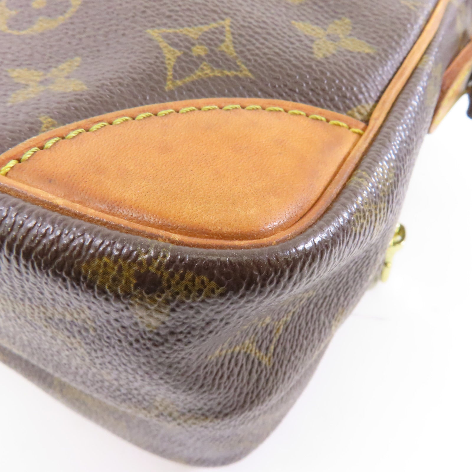 LOUIS VUITTON Monogram Amazon金扣肩背袋啡色