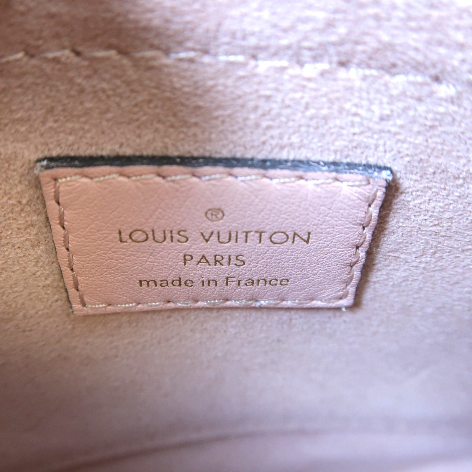 LOUIS VUITTON Monogram Locky BB GHW 手挽肩背兩用袋粉紅色/啡色