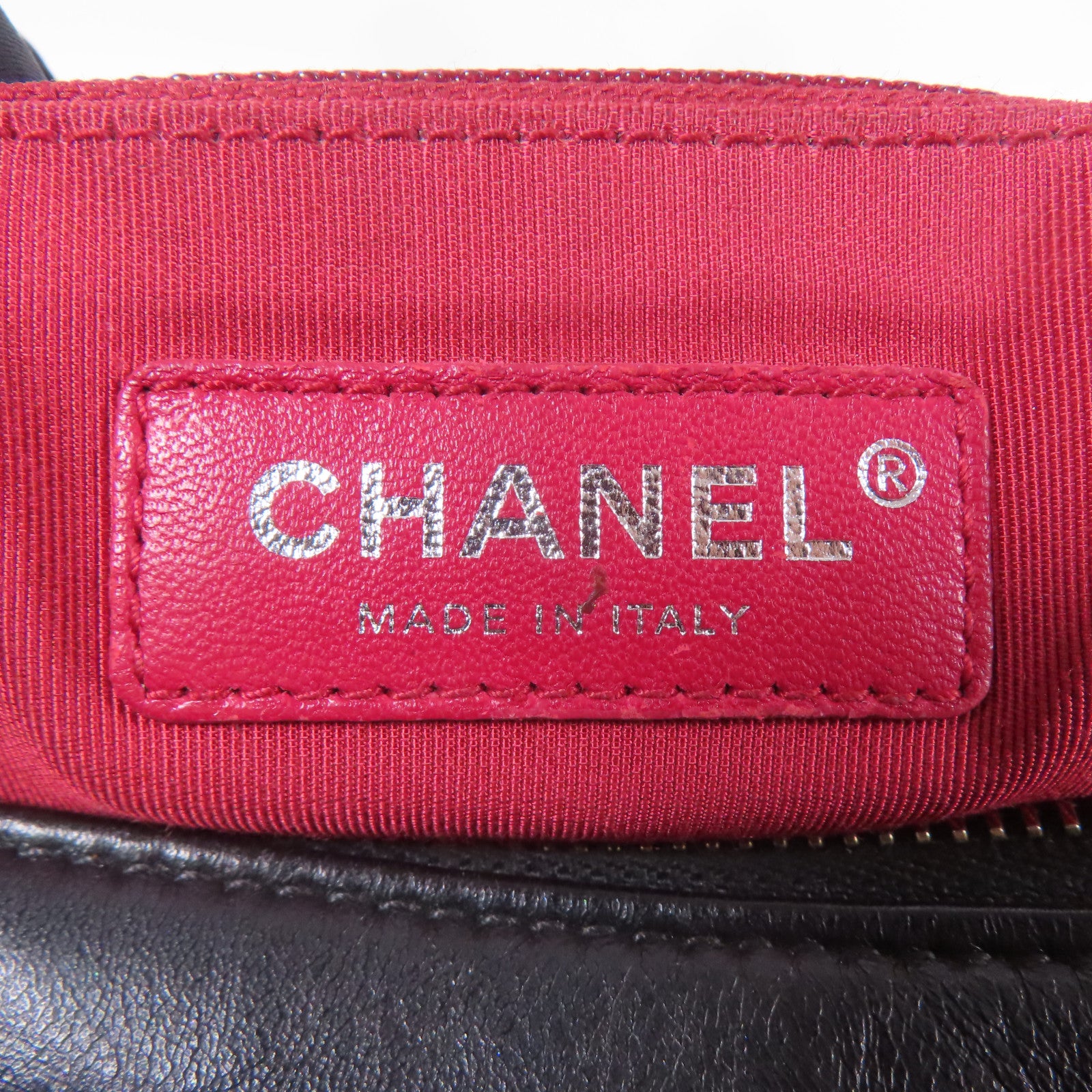 CHANEL 牛皮皮革Gabrielle鏈帶肩背袋