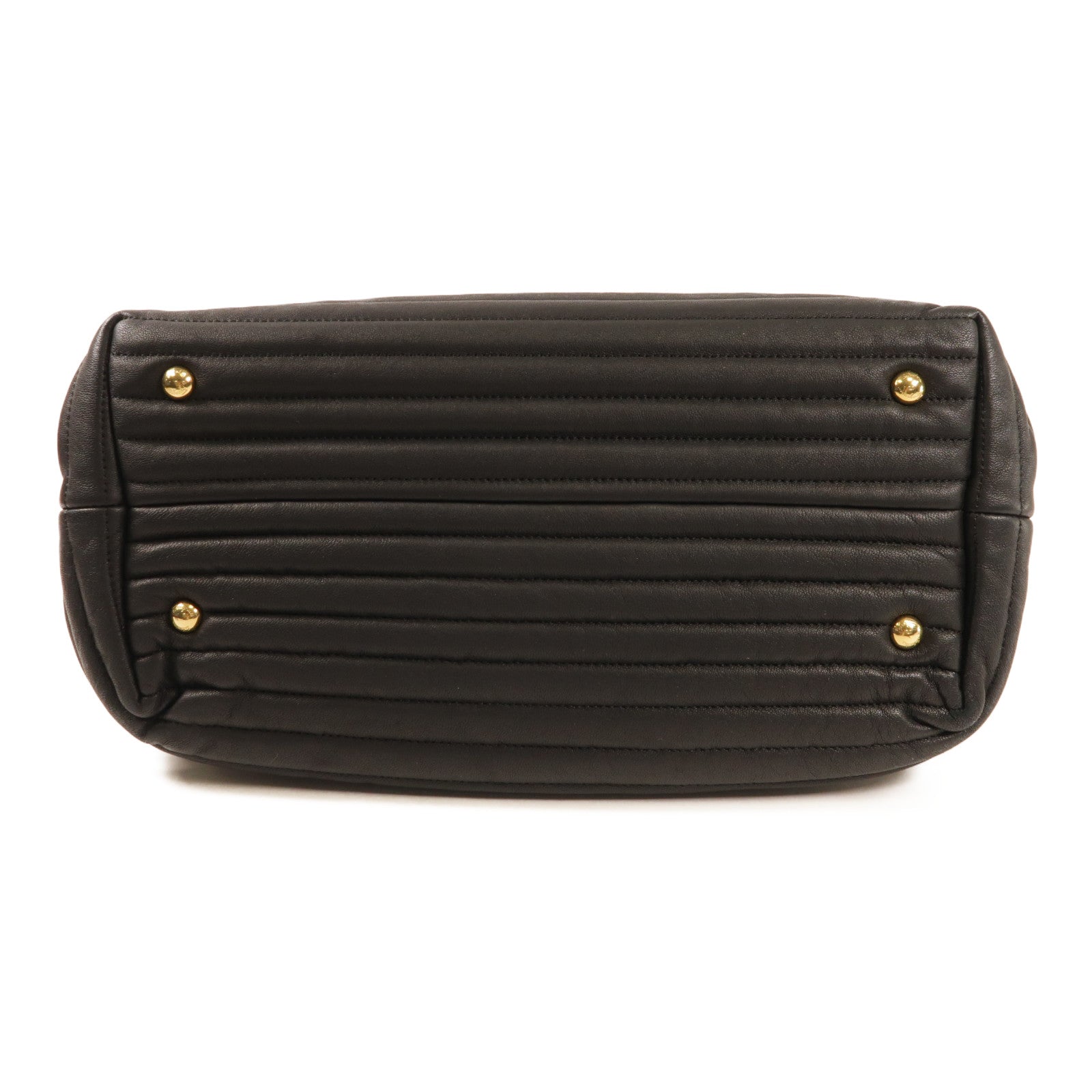 Salvatore Ferragamo 牛皮皮革Hand Bag金扣肩背袋