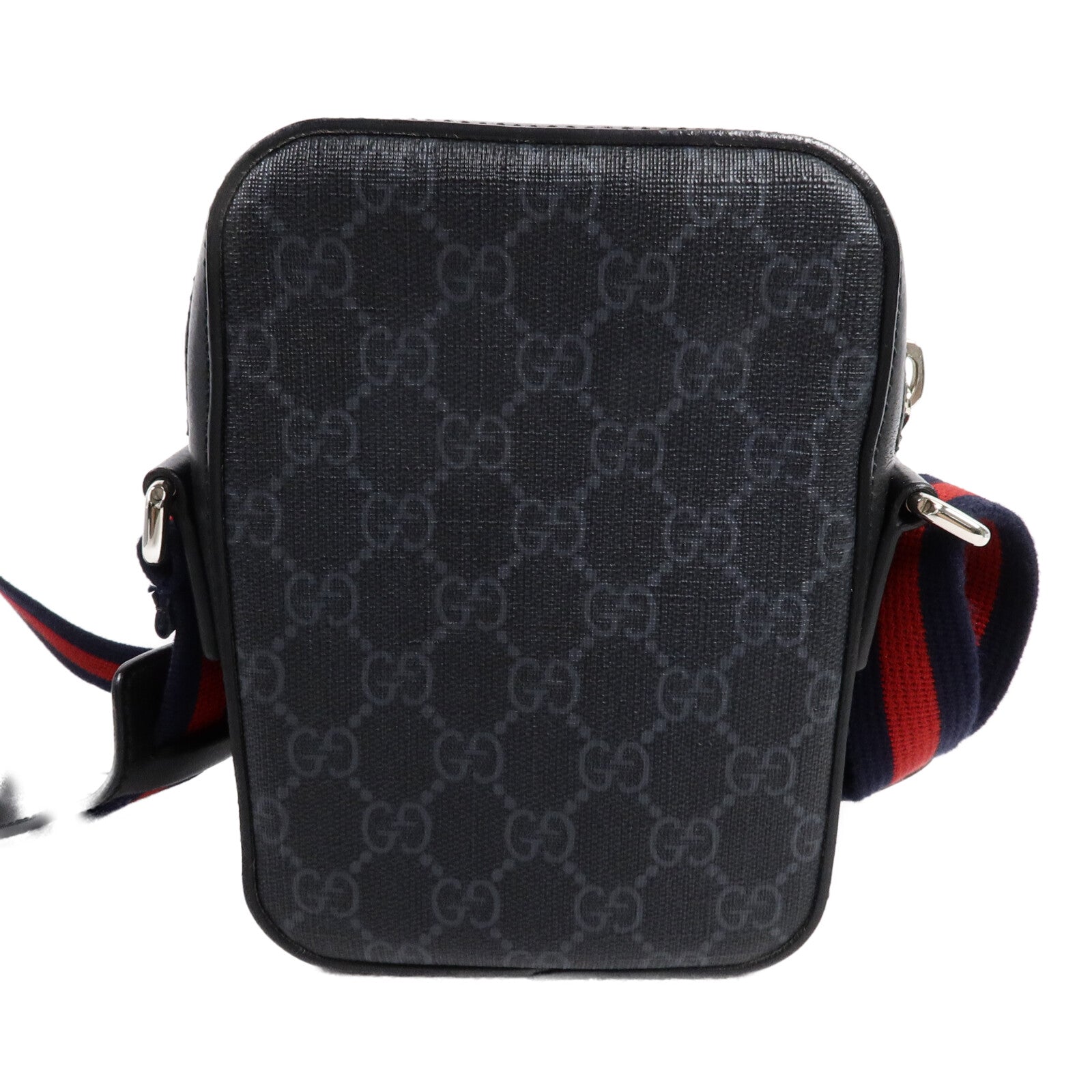 GUCCI 塗層帆布GG Supreme Messenger肩背袋