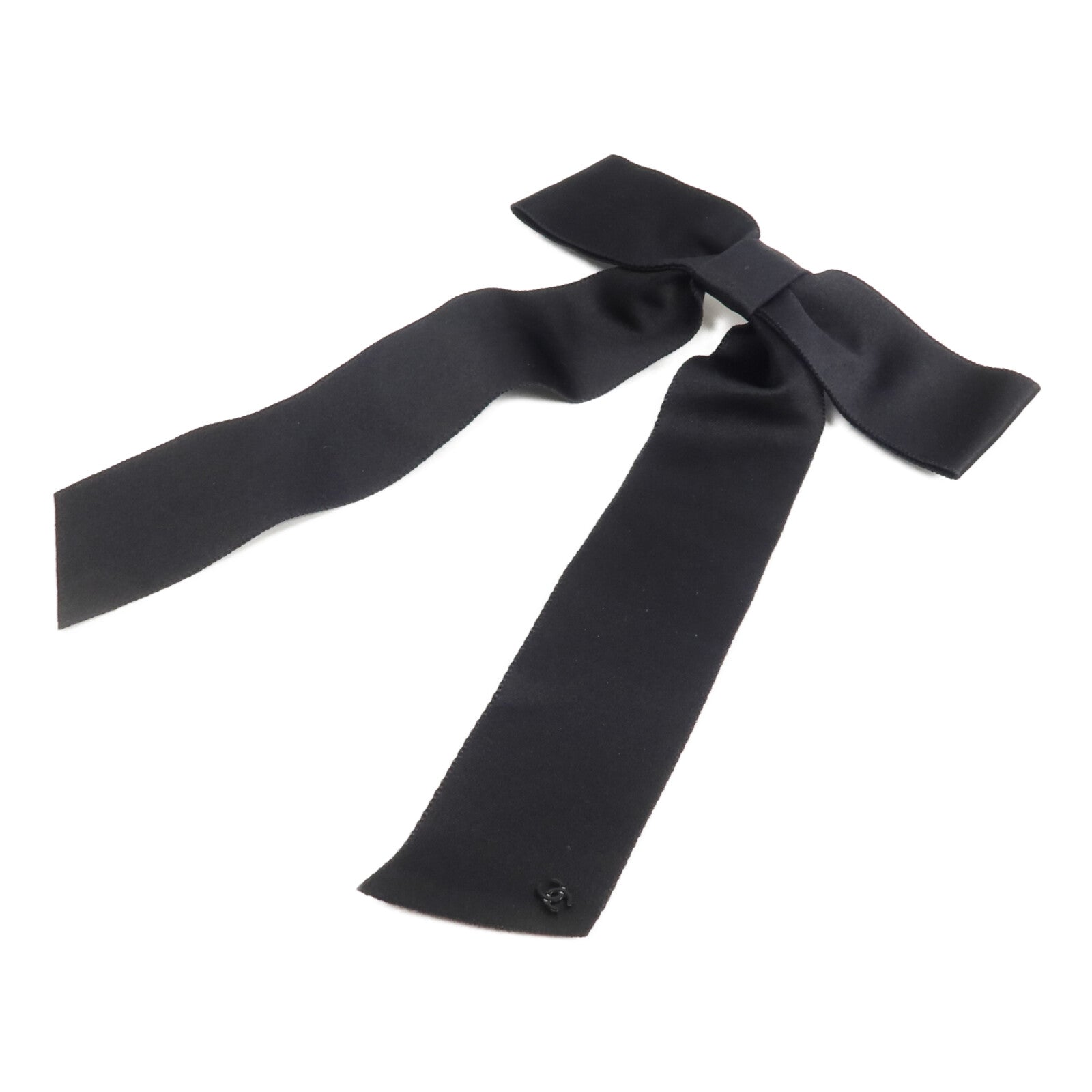 CHANEL Satin Hair Ribbon髮帶