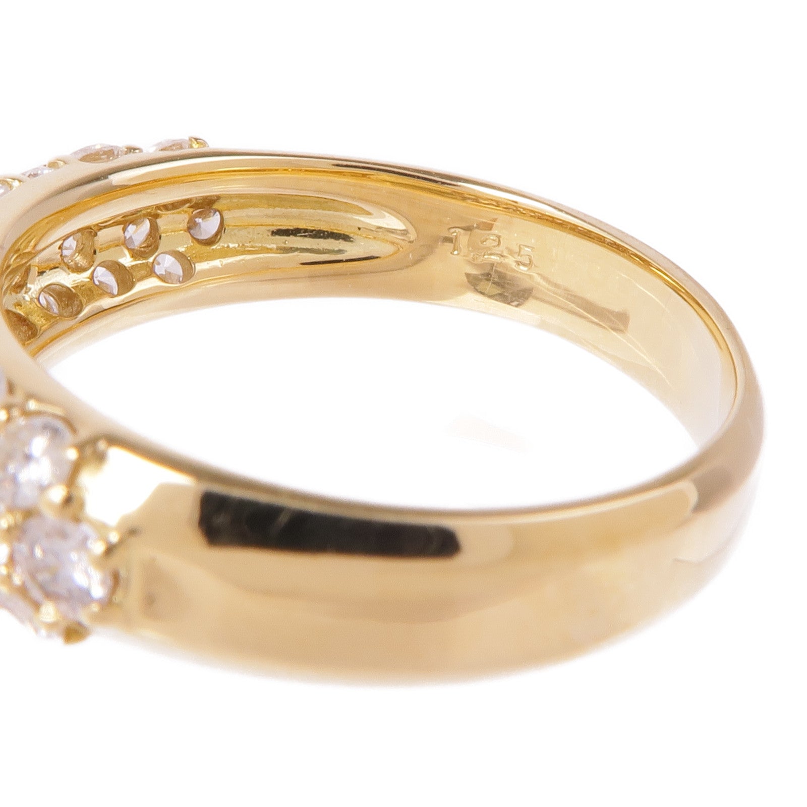 JEWELRY 18K黃金Diamond Ring鑽石戒指US#7