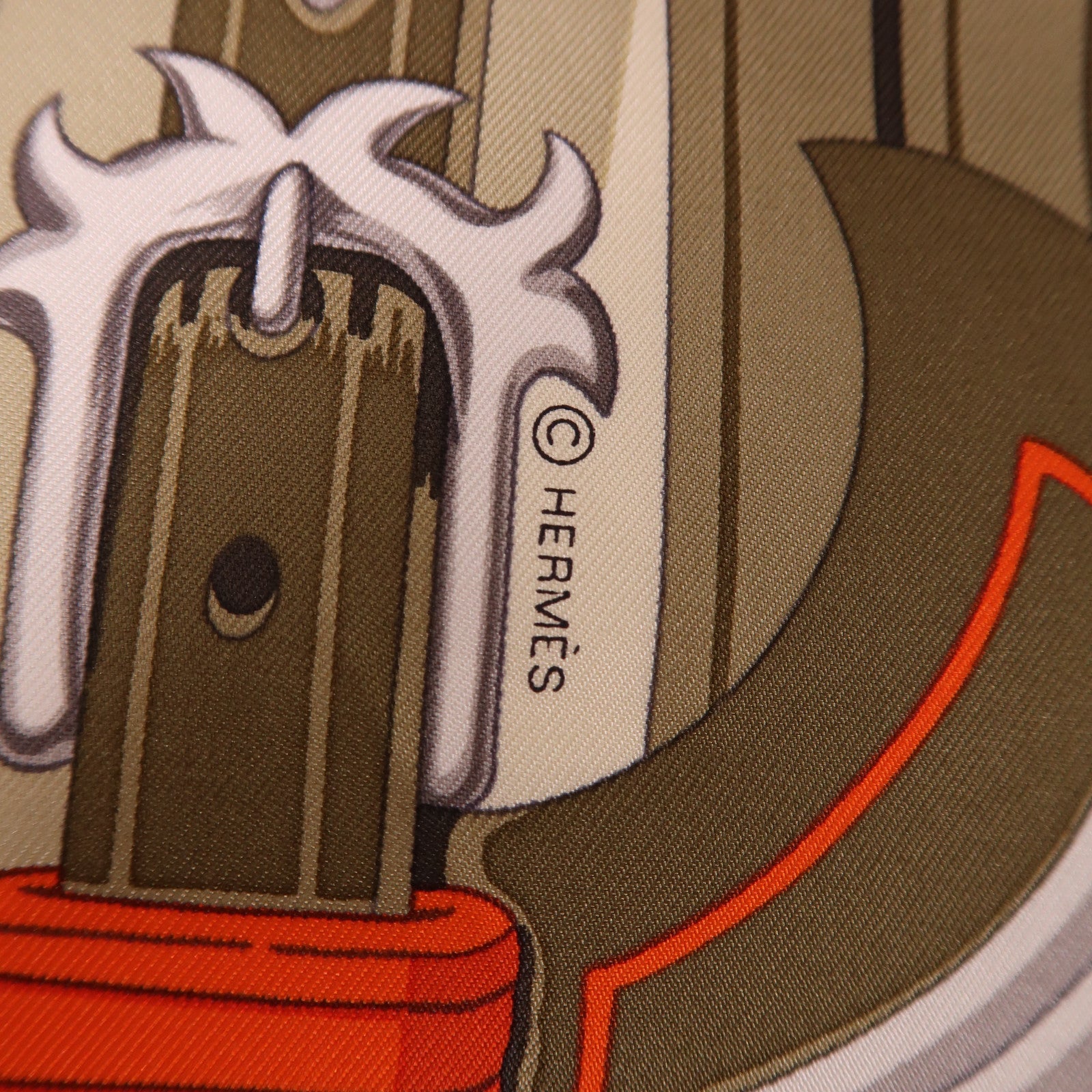 HERMES 絲質Scarf 90X90絲巾