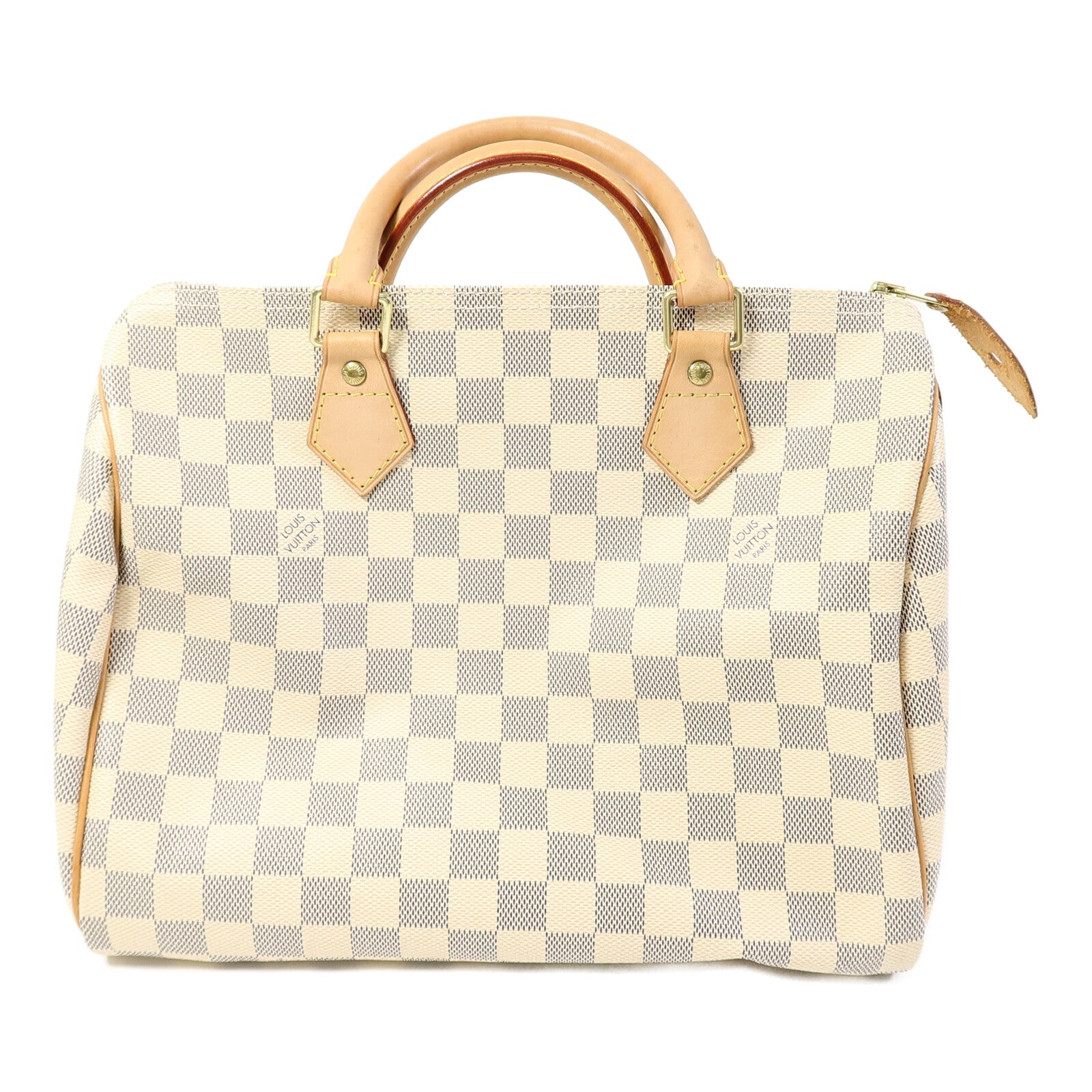 LOUIS VUITTON Damier Azur Speedy 30手挽袋