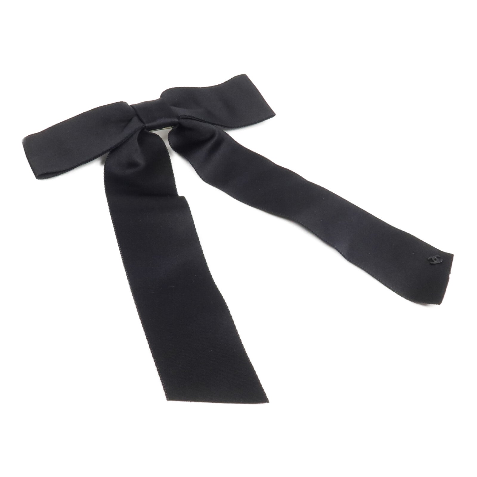 CHANEL Satin Hair Ribbon髮帶