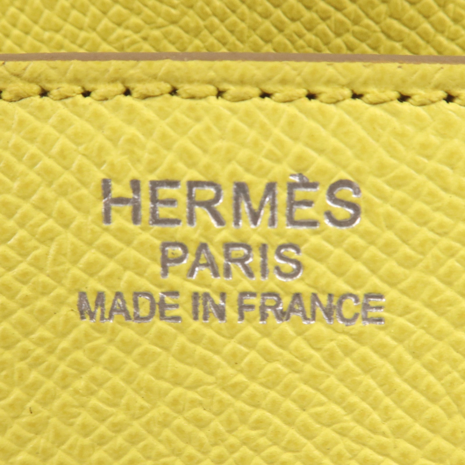 HERMES Epsom皮革Birkin 35銀扣手挽袋Lime