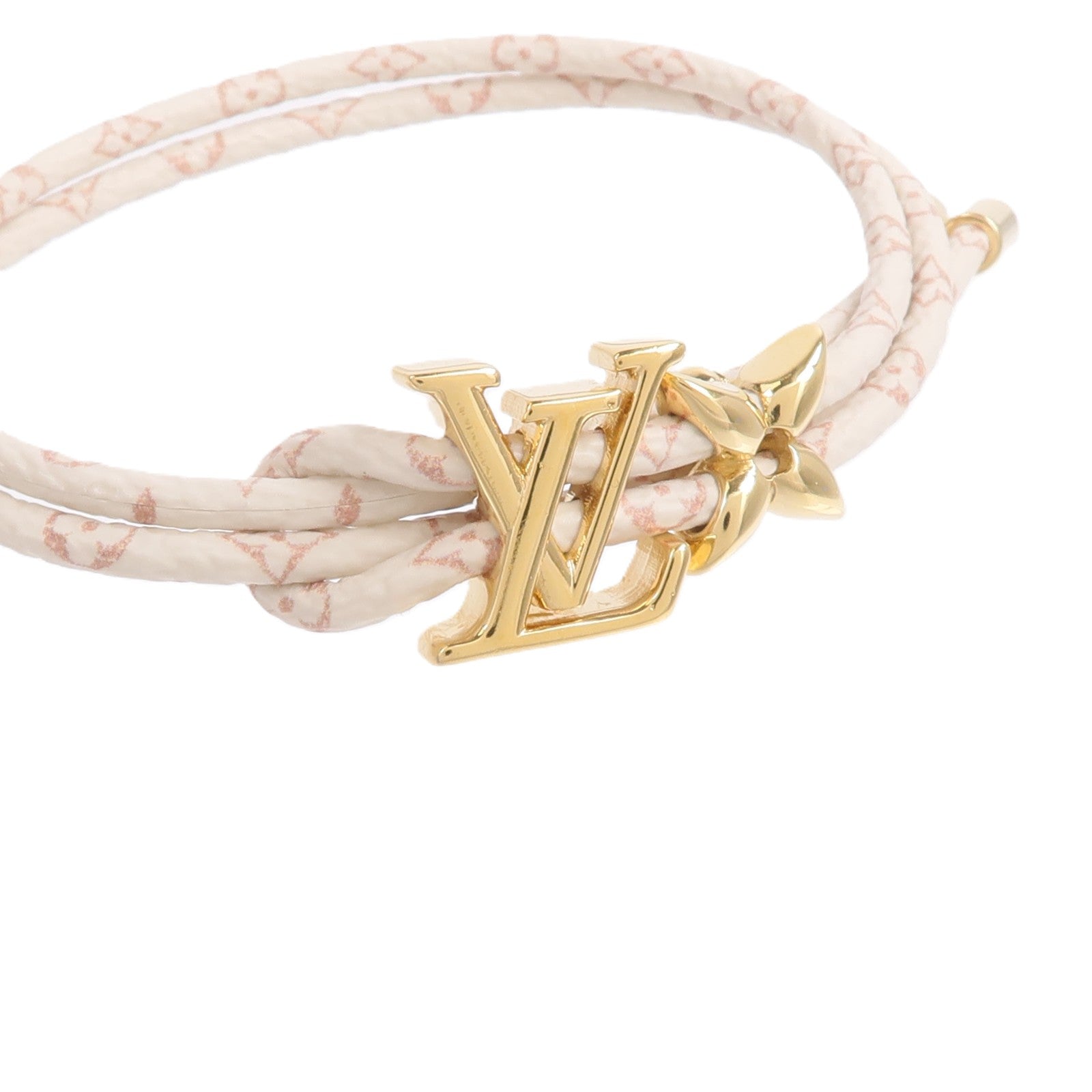 LOUIS VUITTON Monogram Dune Bloom Bracelet手帶