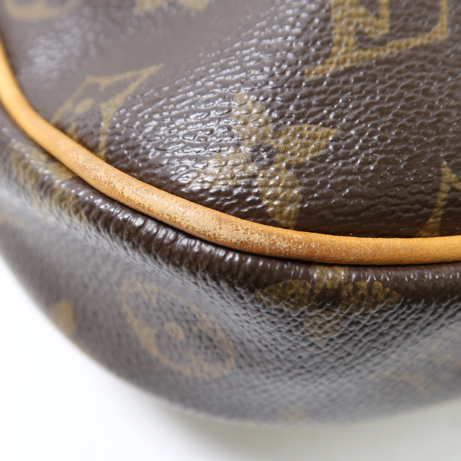 LOUIS VUITTON 【激減優惠】Monogram Odeon PM金扣肩背袋啡色
