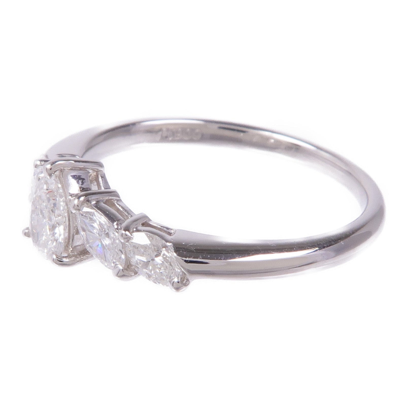JEWELRY PT900鉑金Diamond Ring鑽石戒指US#5.25