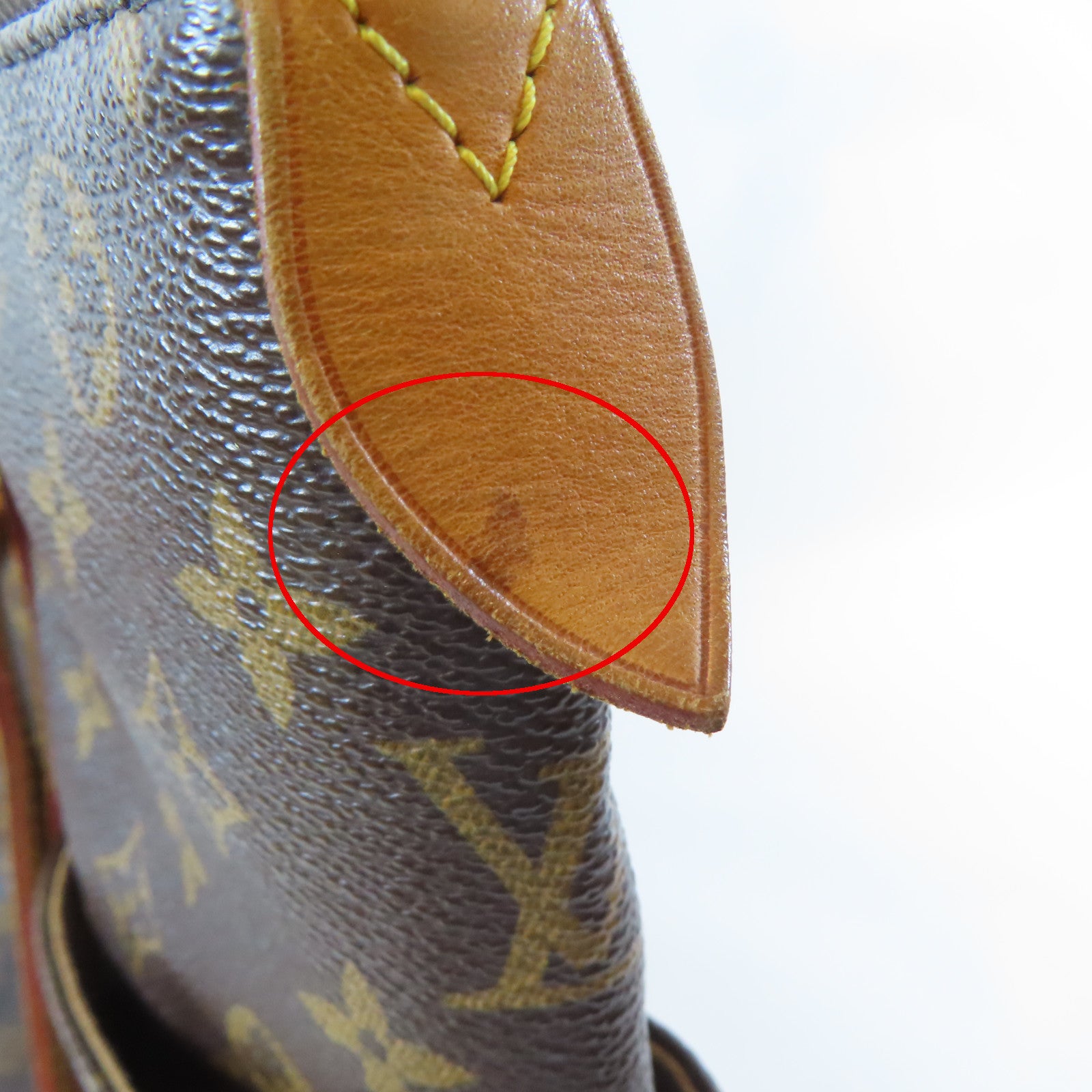 LOUIS VUITTON Monogram Totally GM Shoulder Bag金扣肩背袋啡色