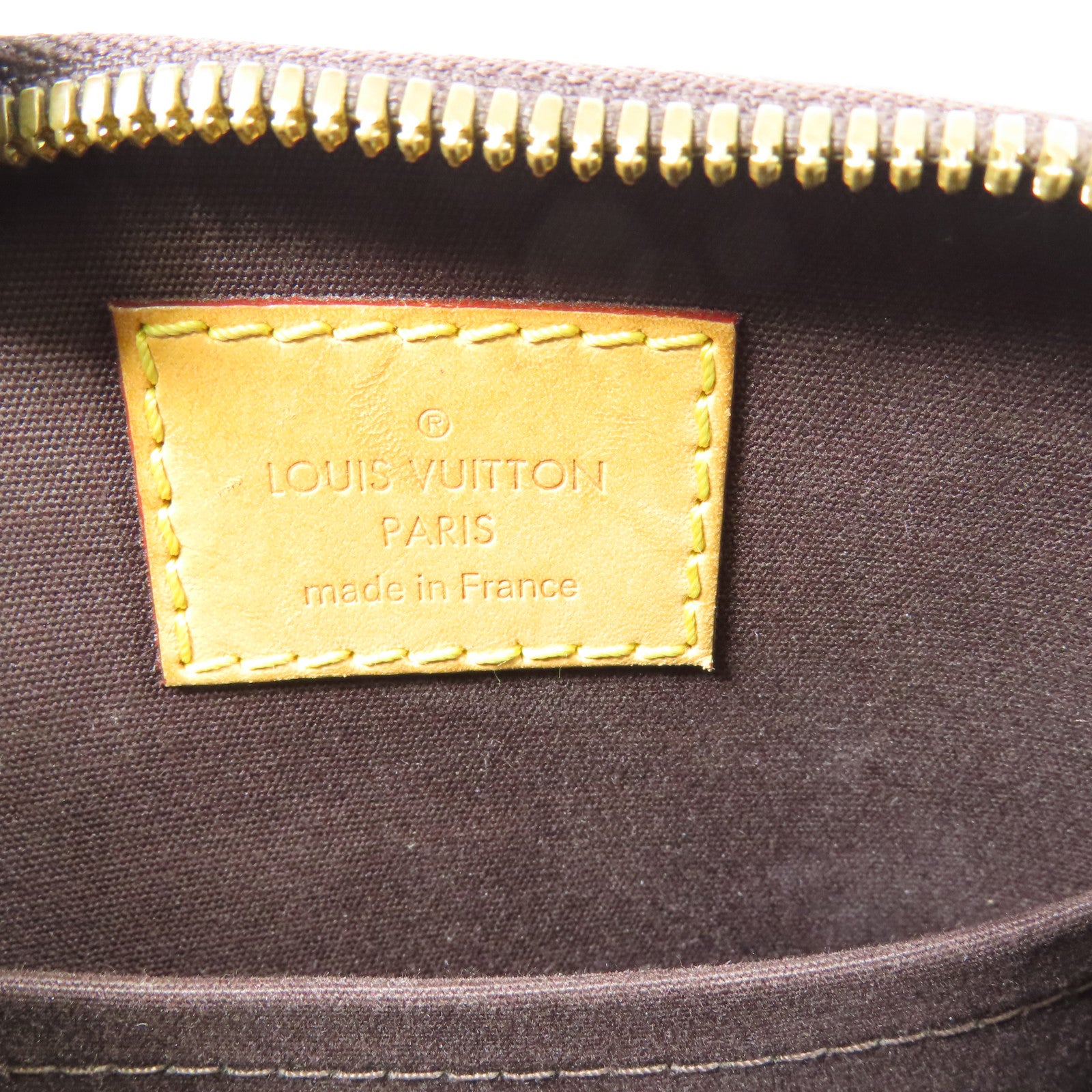 LOUIS VUITTON Vernis Alma BB金扣手挽肩背兩用袋