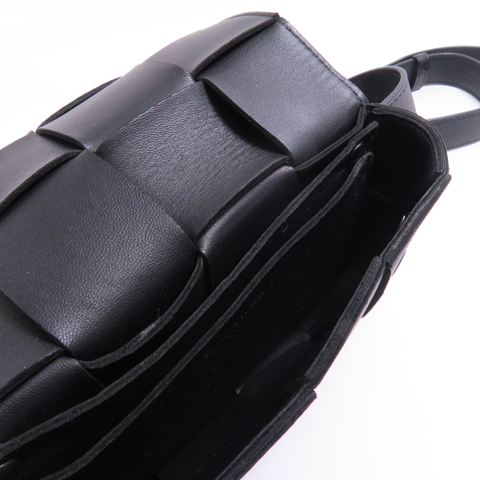 BOTTEGA VENETA 羊皮皮革Mini Cassette Belt Bag腰包/斜挎包