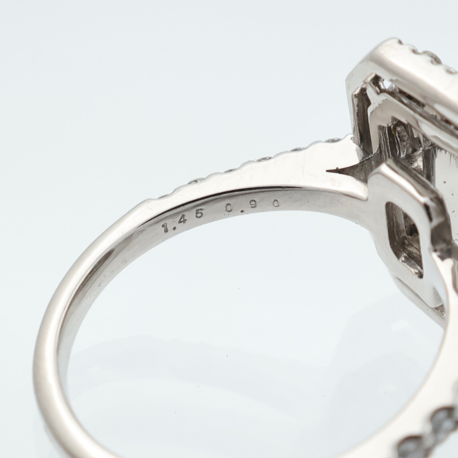 JEWELRY PT900鉑金/紅寶石Ruby鑽石戒指