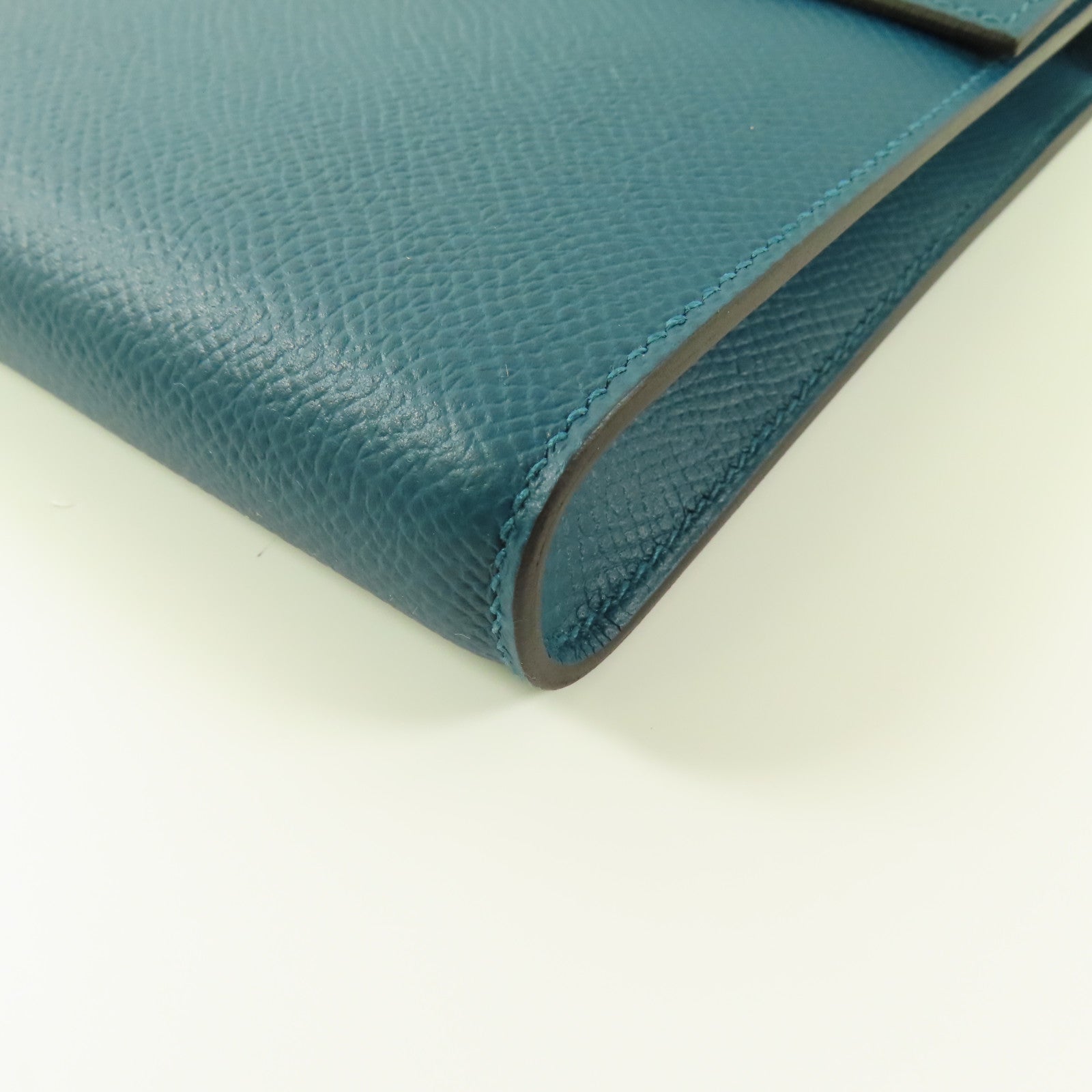 HERMES Epsom皮革Clic 16金扣肩背袋Malachite