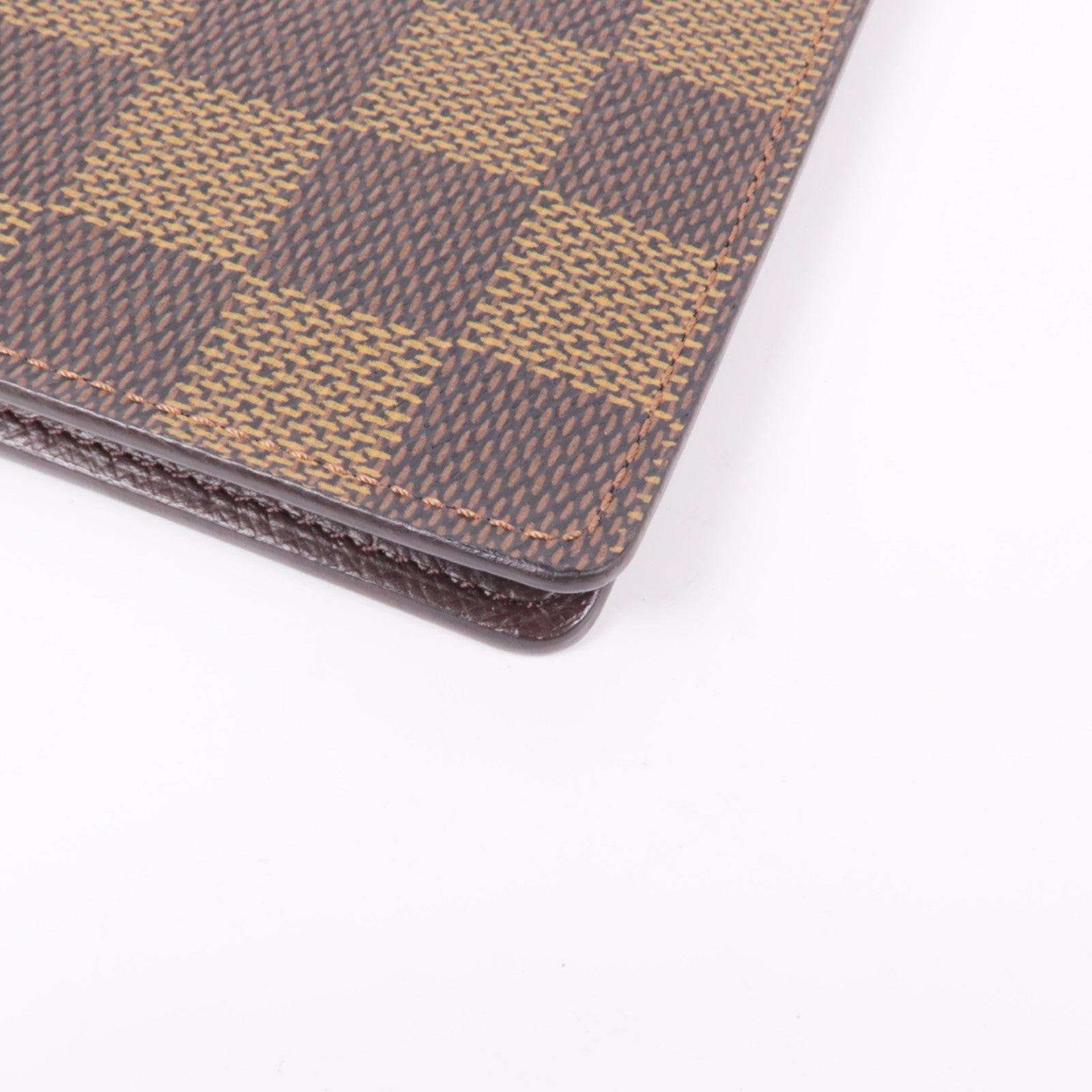 LOUIS VUITTON Damier Long Wallet金扣長錢包